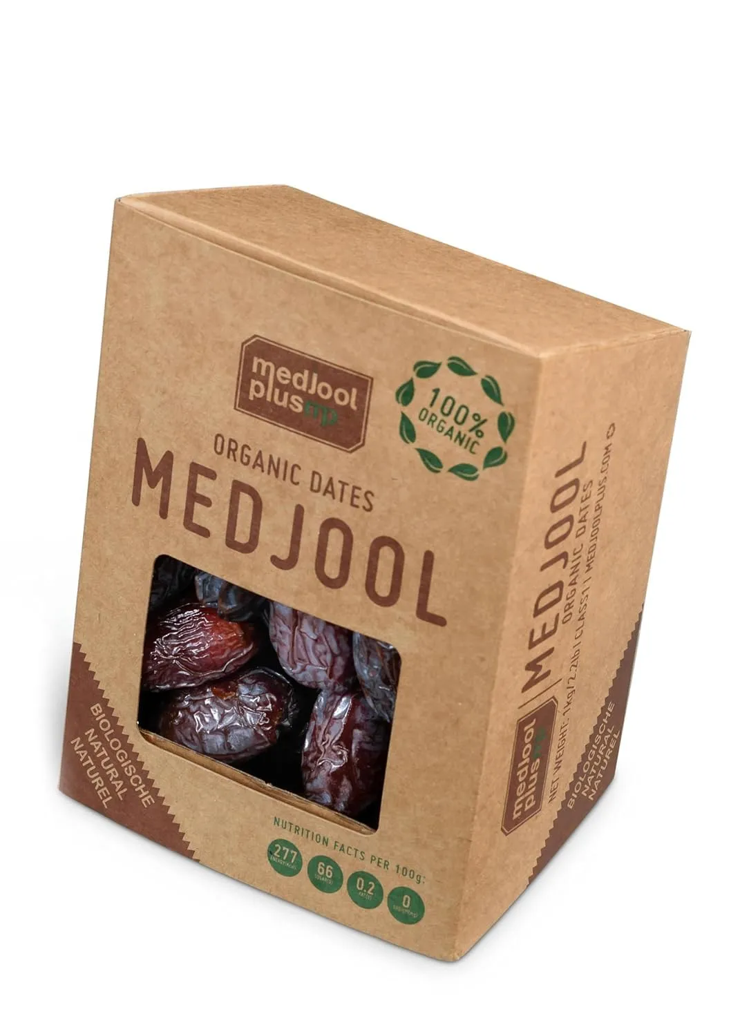Seba Garden- Premium Medjoul Date (1000Gr) Datteri Medjool Biologici