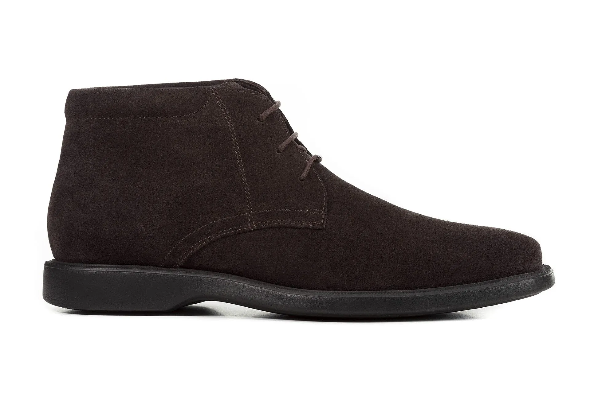 Geox U Brayden 2fit ABX D, Stivali Boots Uomo, Marrone Coffee, 43 EU