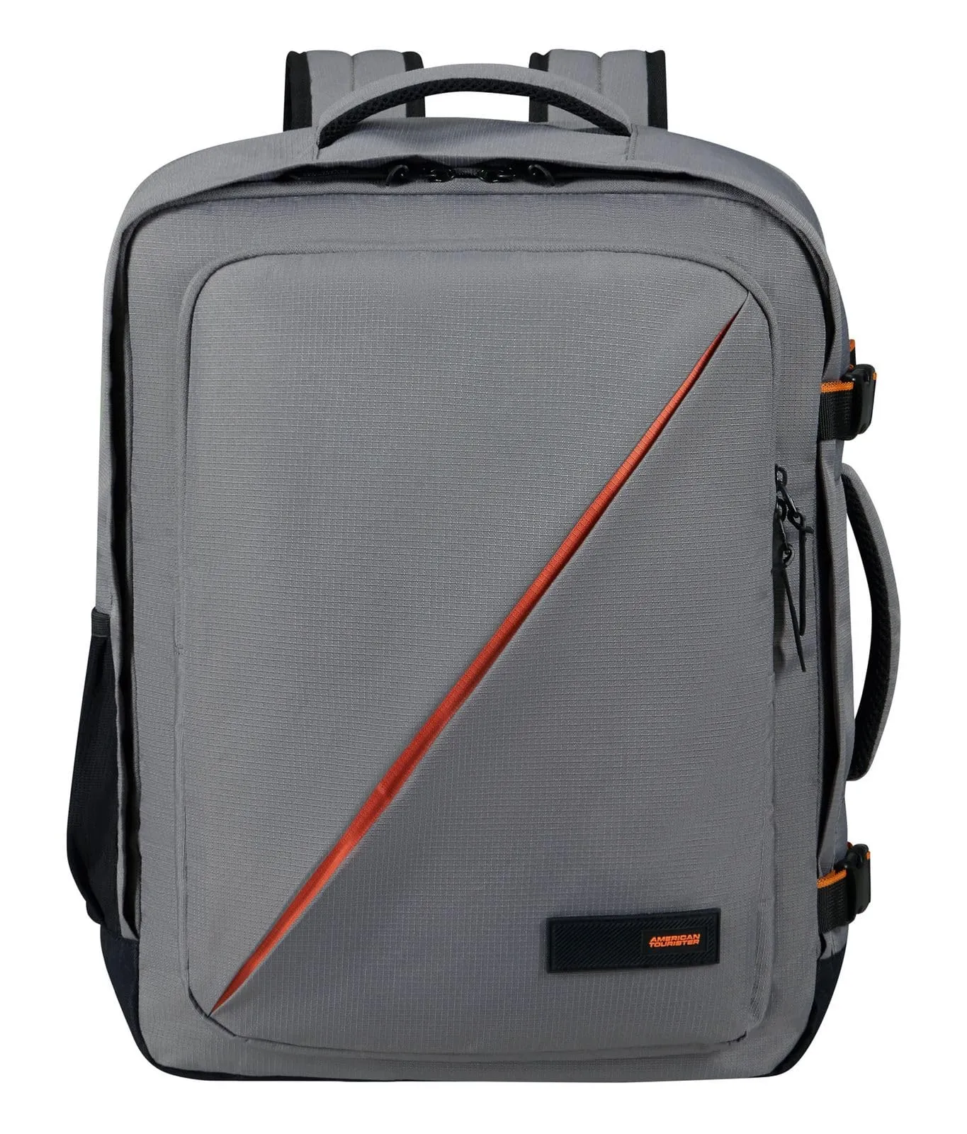 American Tourister Take2Cabin - Bag della cabina Easyjet 36 x 20 x 45 cm, 38 L, 0,70 kg, bagaglio a mano, zaino per aereo M Underrseater, grigio (grigio scuro)