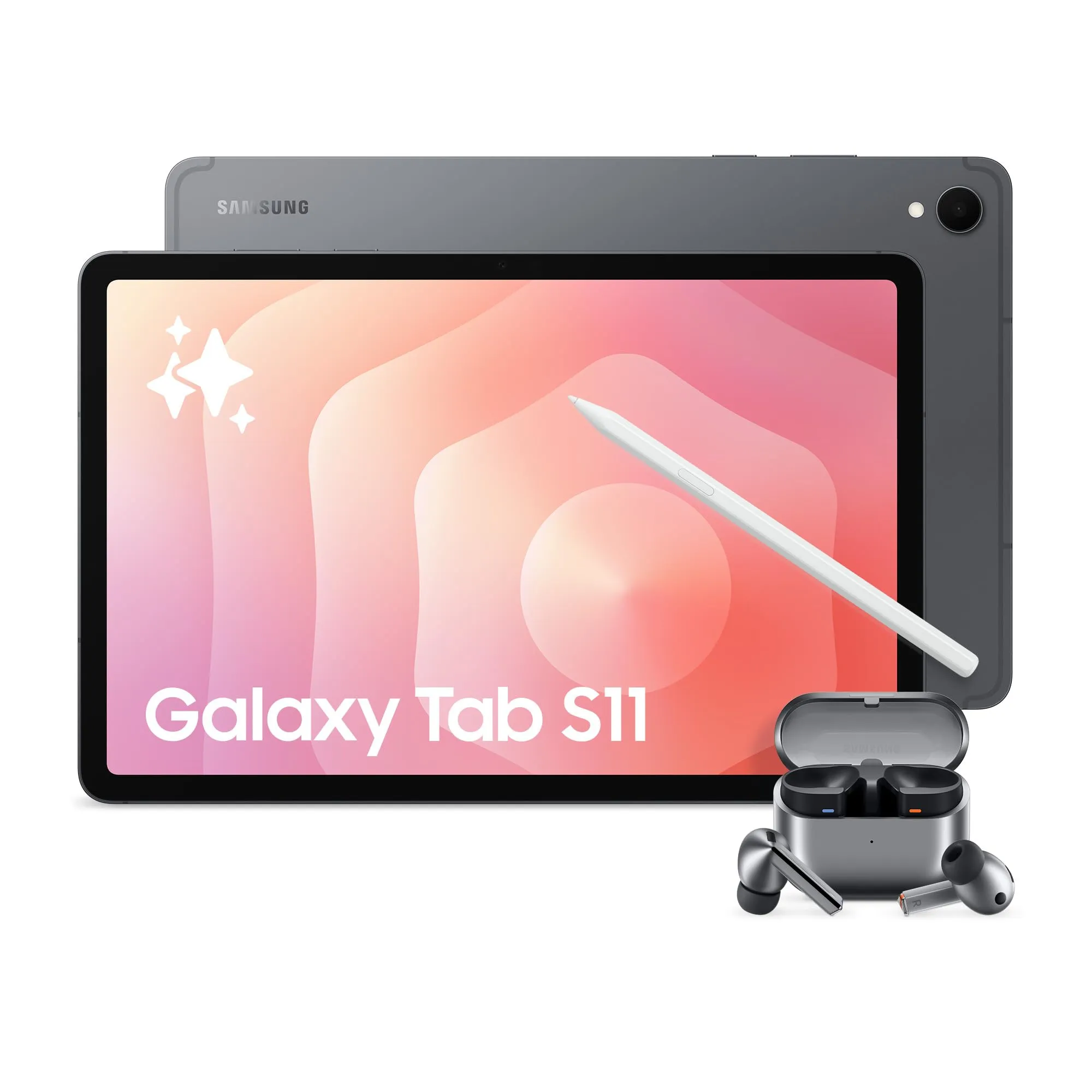 Samsung Galaxy Tab S11, Tablet AI, WiFi, Design Leggero, Strumenti AI Multimodali, DeX, RAM 12GB, 256 GB, Batteria a Lunga Durata, Gray [Versione Italiana]