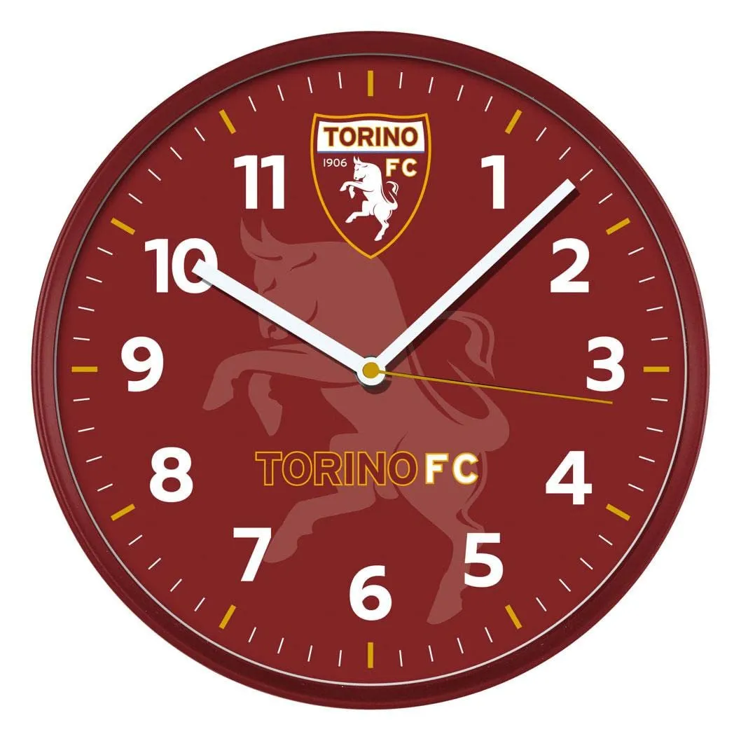 TORINO FC Orologio da Muro Parete Silenzioso