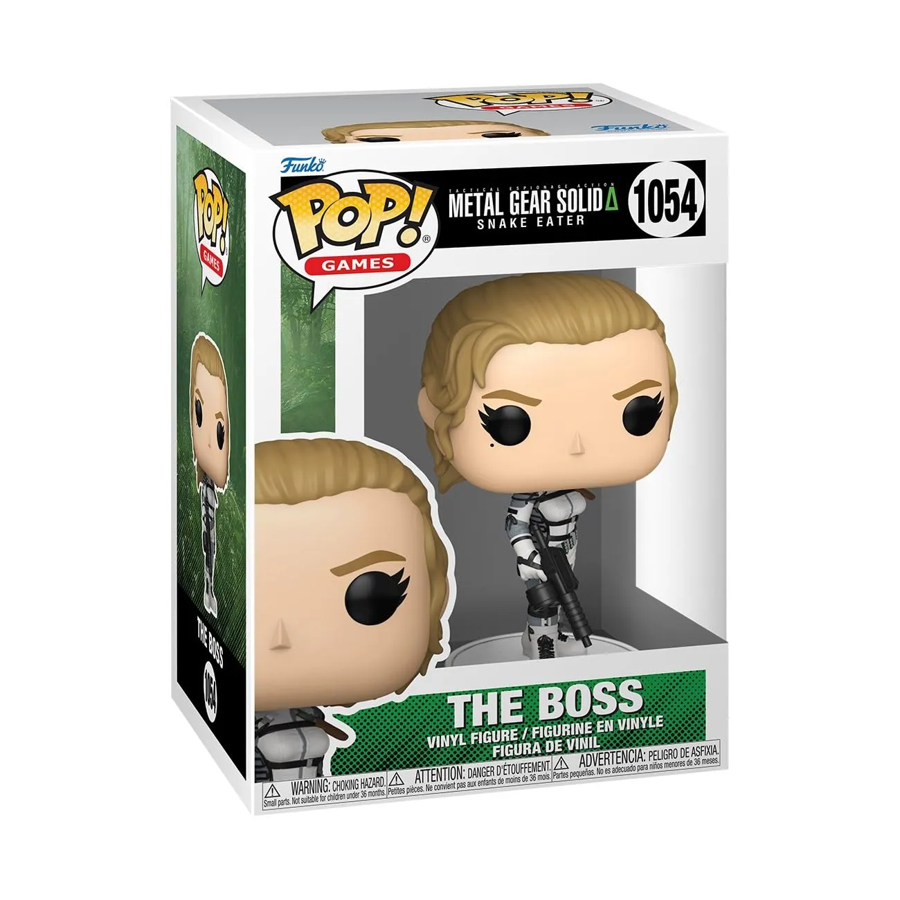 Funko Pop! Games: Metal Gear - The Big Boss - Metal Gear Solid - Figura in Vinile da Collezione - Idea Regalo - Merchandising Ufficiale - Giocattoli per Bambini e Adulti - Video Games Fans