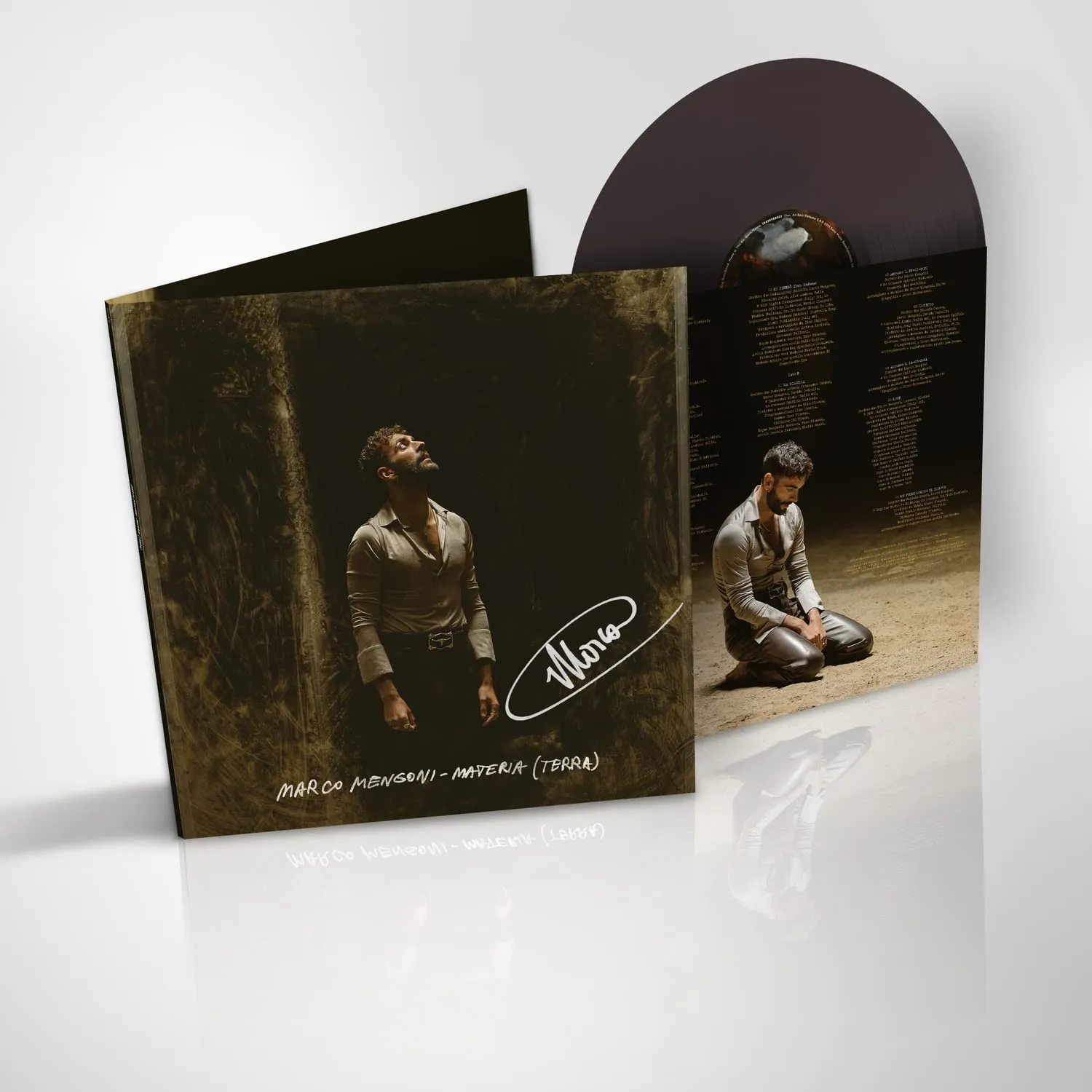MATERIA (TERRA) - LP Purple Edizione Autografata
