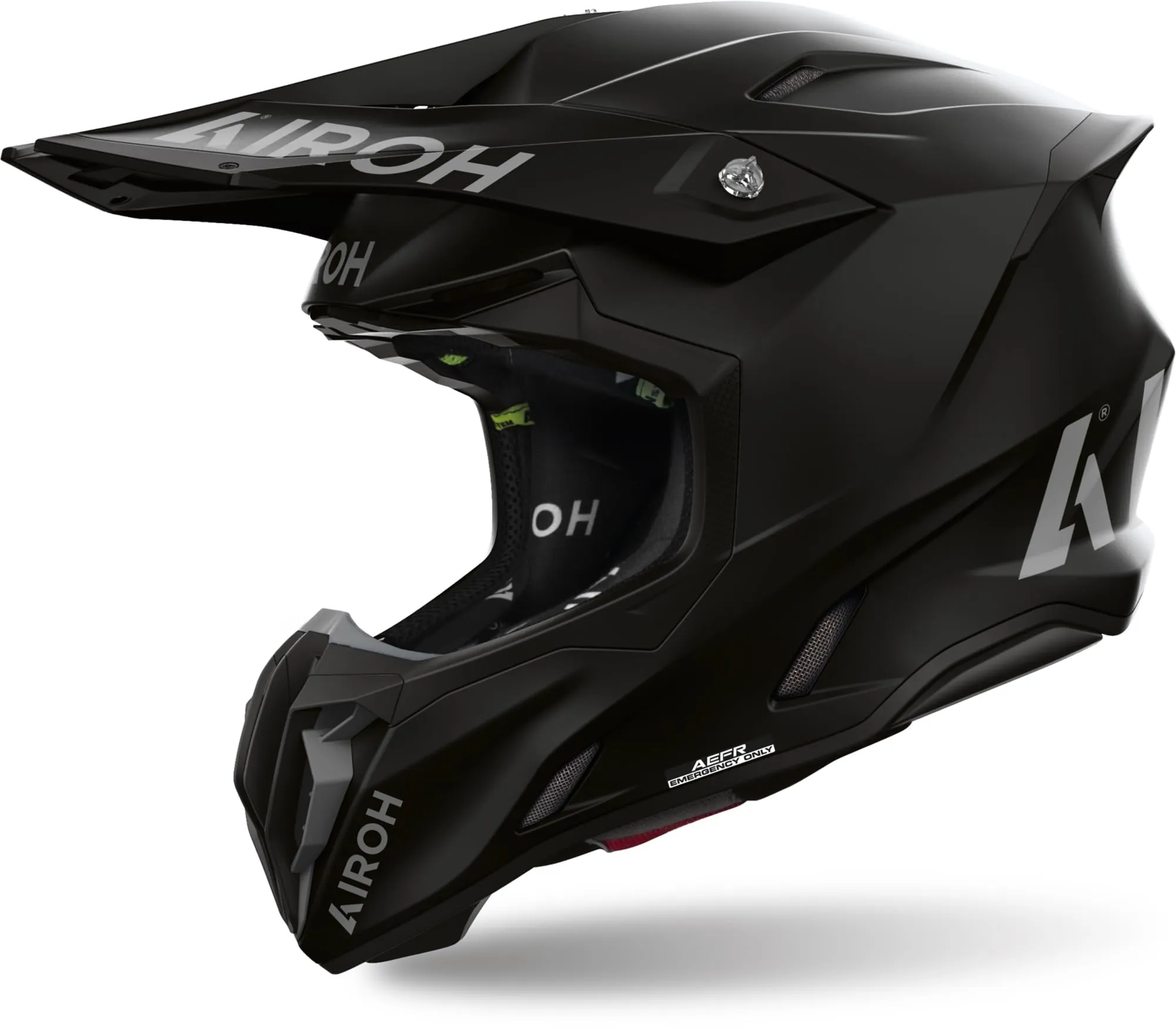 AIROH CASCO OFFROAD TWIST 3 COLOR BLACK MATT XL