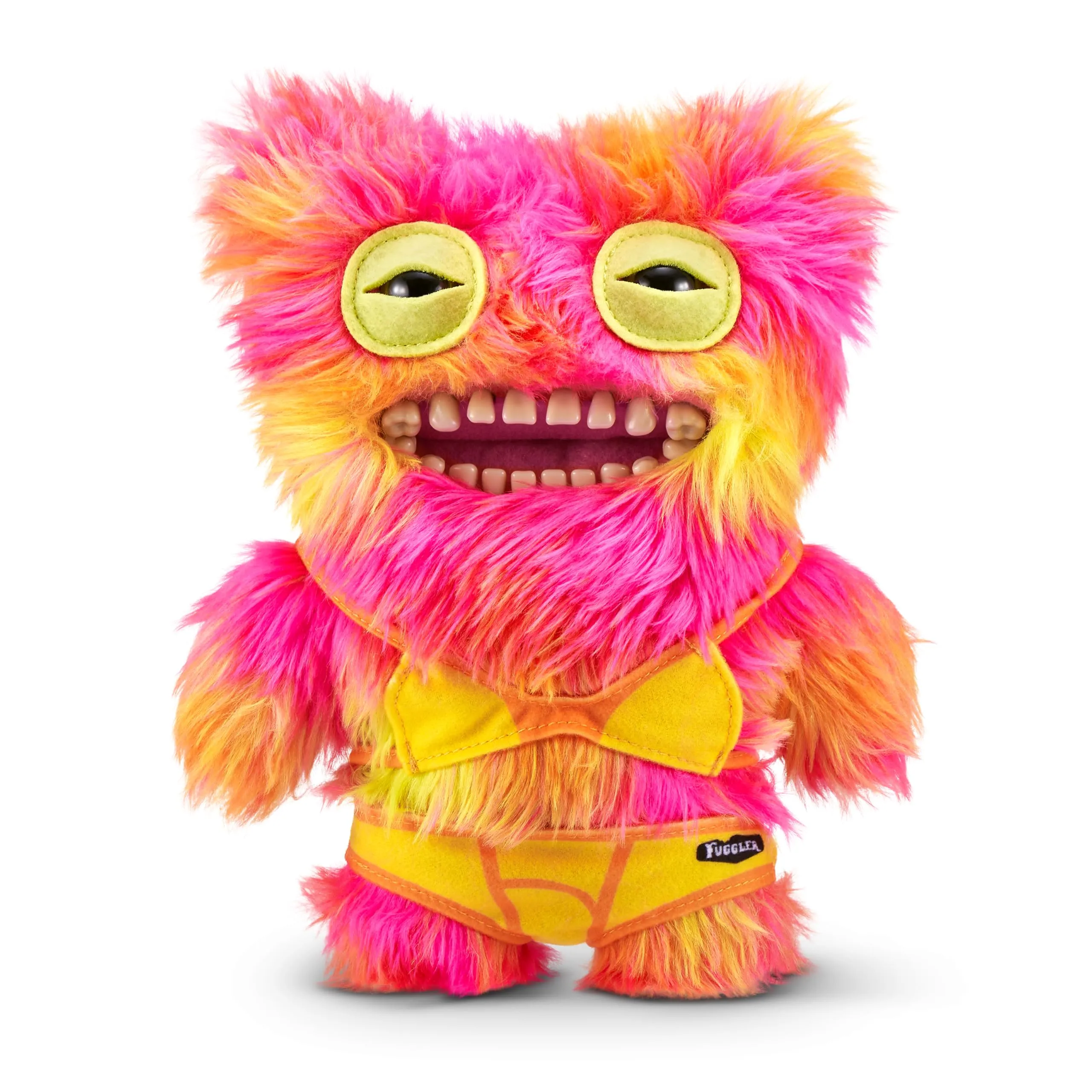 Fuggler Vacay Vibes di ZURU, Funny Ugly Monster, peluche, da collezione, giocattolo (Mr Buttons)