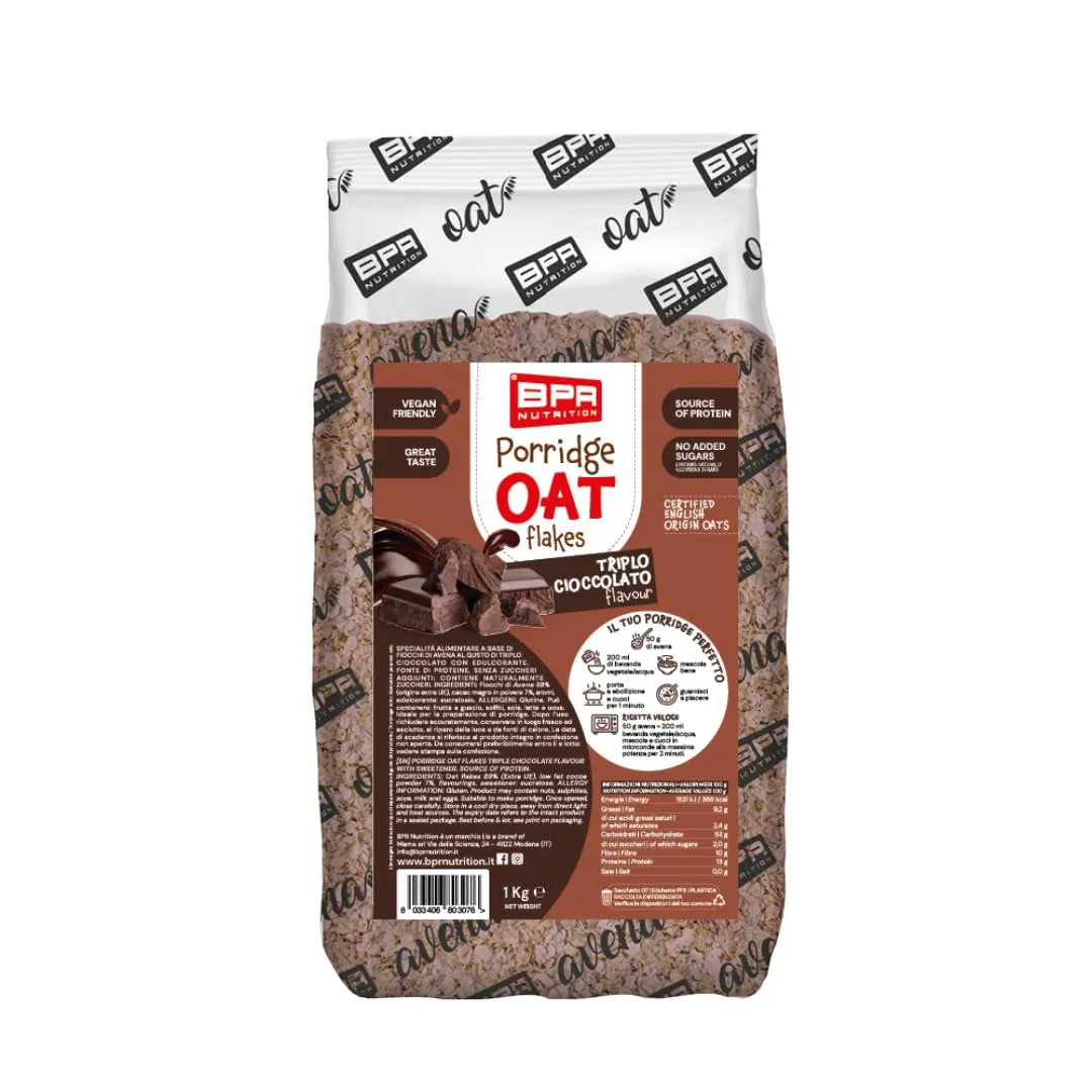 BPR Nutrition - Fiocco d'Avena Baby (1 kg, Triplo cioccolato)