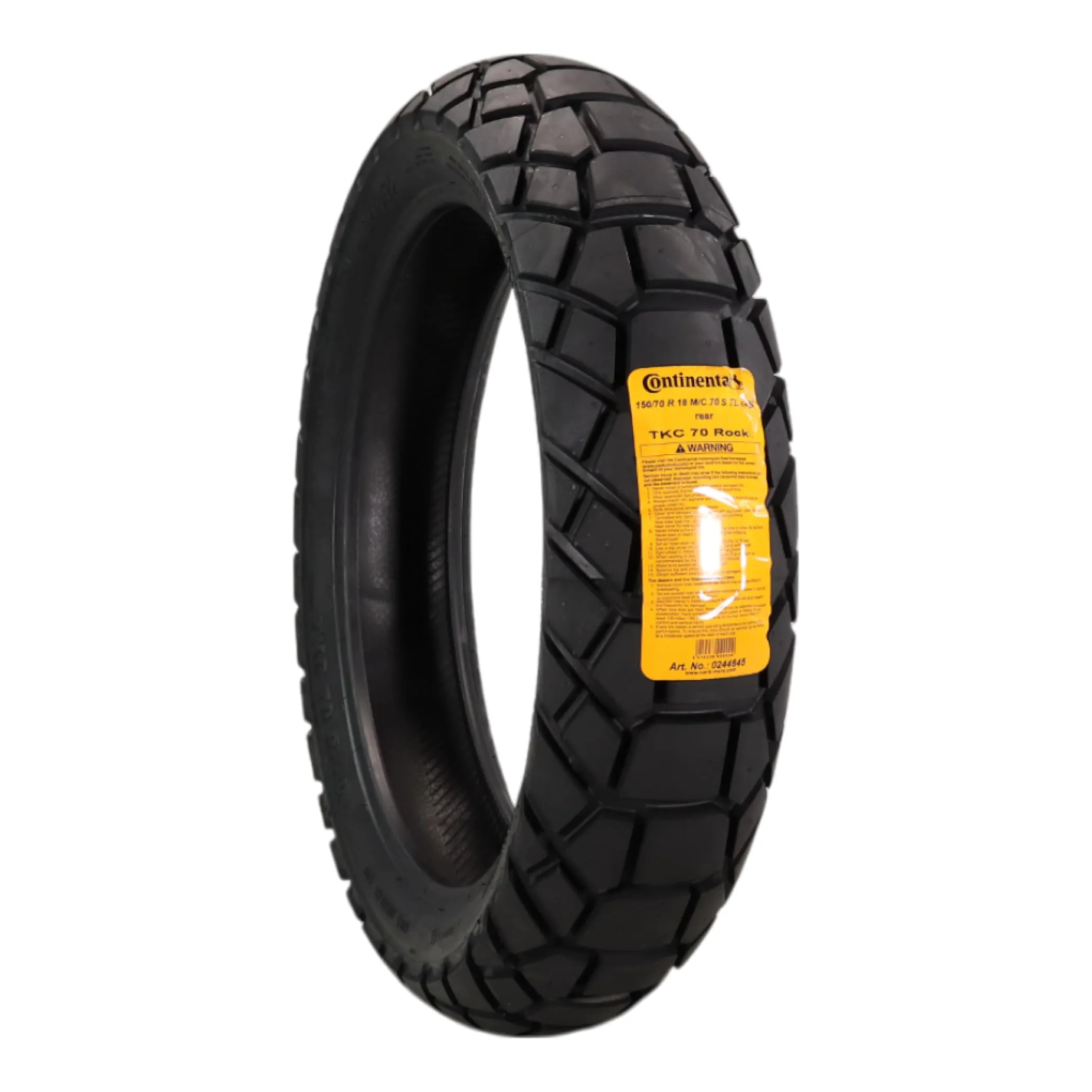 Continental 80739 Pneumatico 150/70 R18 70S Tkc70 Rocks M+S Tl