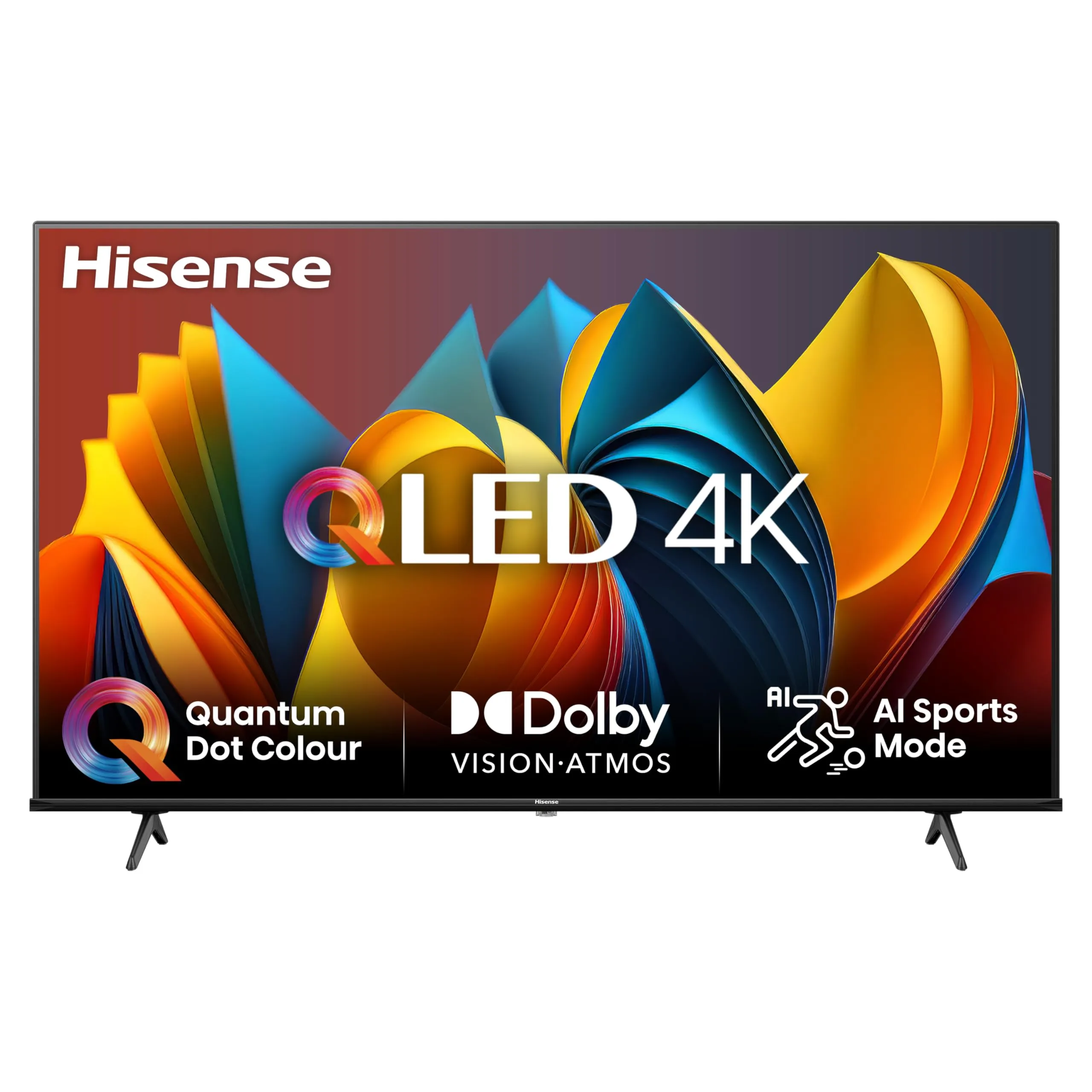 TV Hisense 100" QLED 4K 144Hz 100E7NQ, Smart TV VIDAA U8, Dolby Vision IQ, HDR 10+ Adaptive, 144hz Game Mode PRO, Dolby Atmos 2.1 con Subwoofer, Alexa Built-in, VIDAA Voice, Tuner DVB-T2/S2, lativù 4K