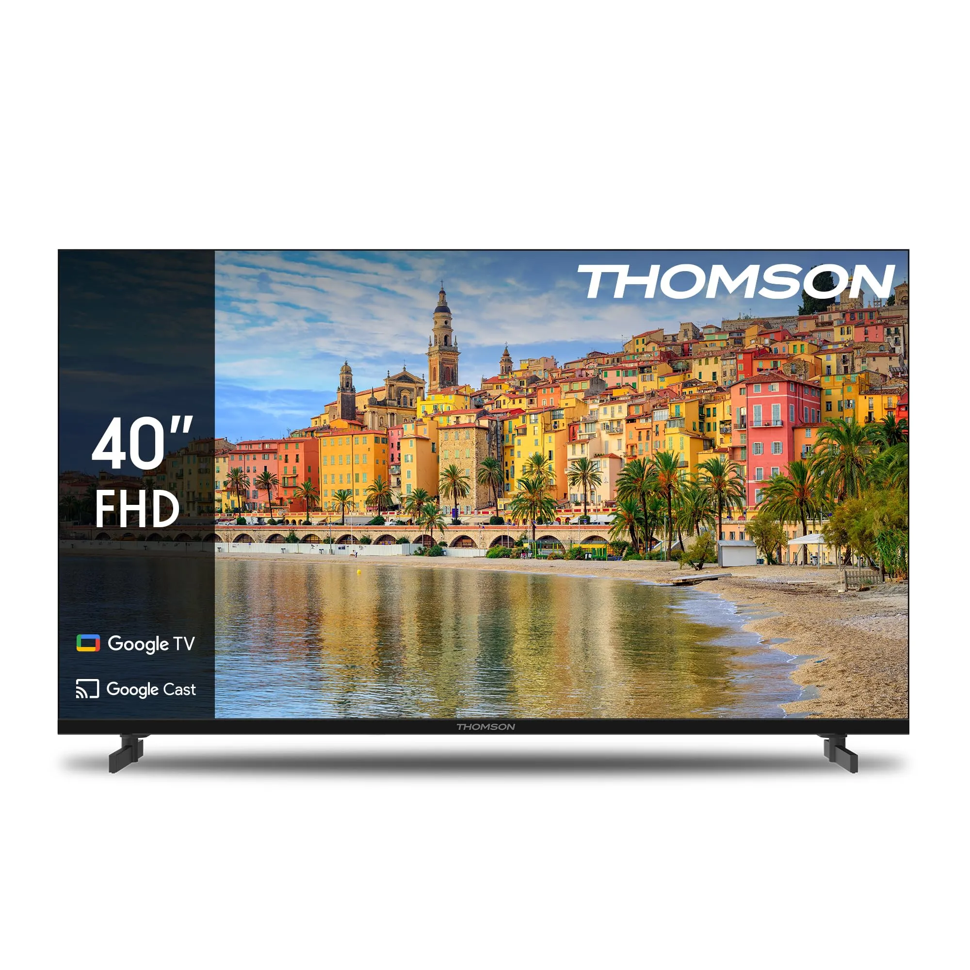 Thomson 40 pollici (101cm) Google TV FHD Triple Tuner Controllo Vocale Smart TV - 40FG2S14-2024