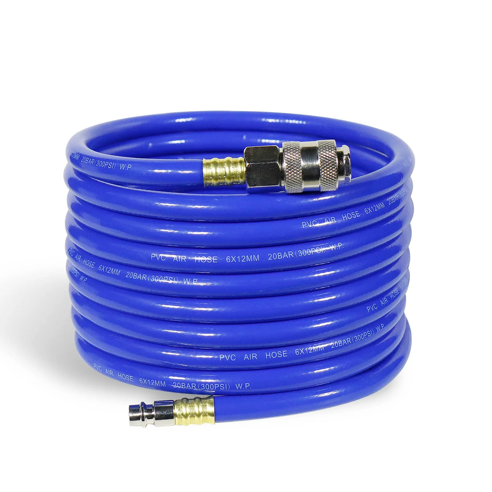 CCLIFE 1/4" Tubo aria compressa 5m tubo compressore 20bar attacco rapido diametro interno 6mm tubo compressore aria