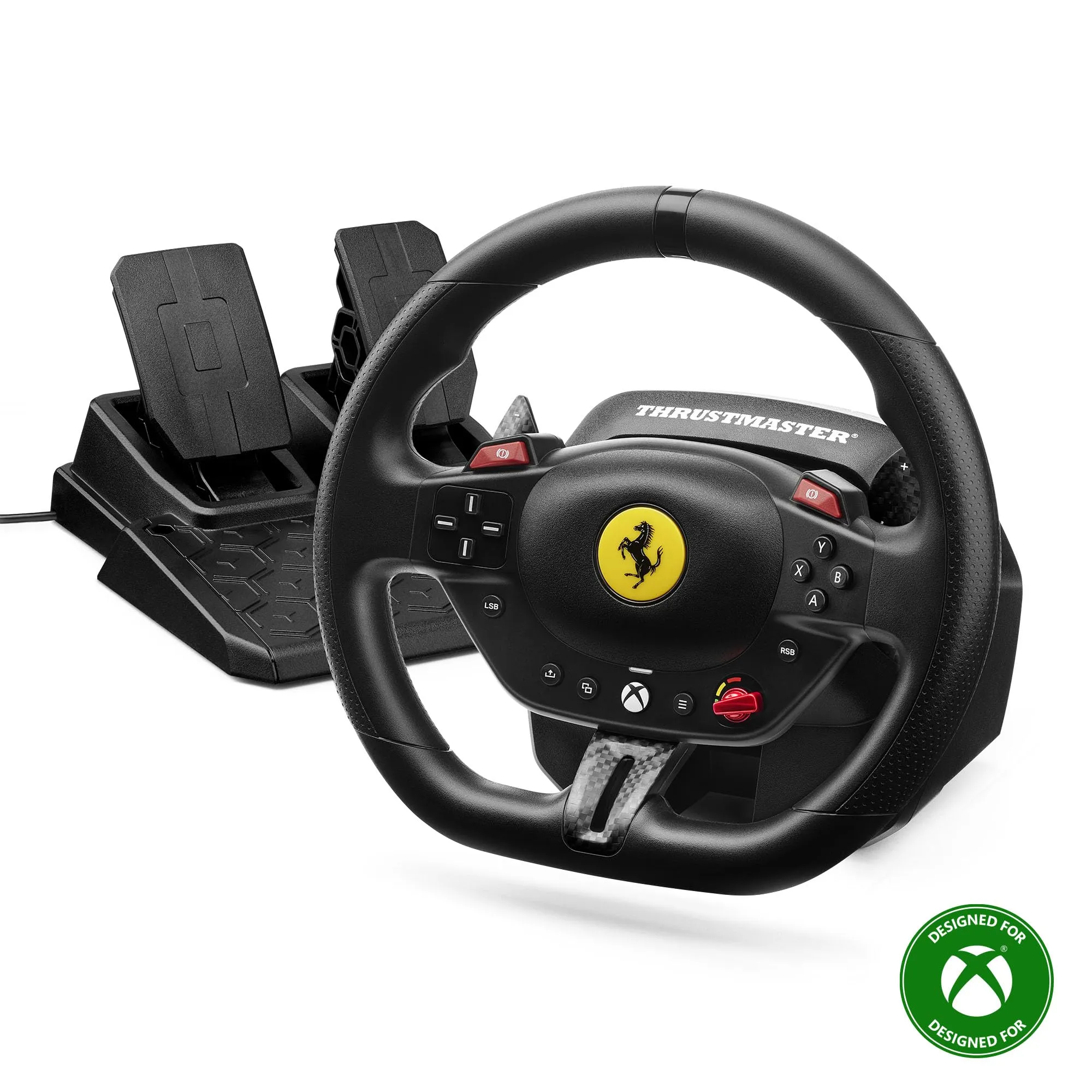 Thrustmaster T98 Ferrari 296 GTS, Volante per Xbox, PC