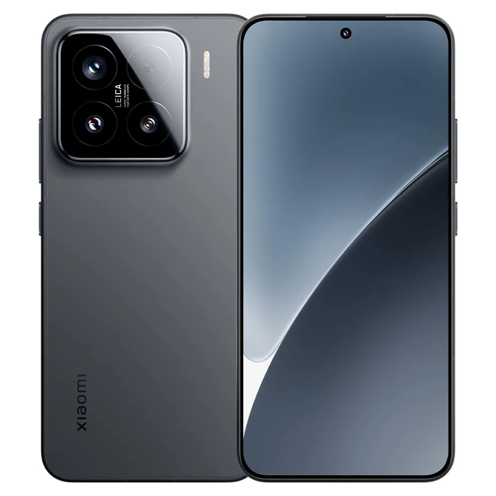XIAOMI 15 Handy 120Hz WQHD+ AMOLED Display,12+256GB Smartphone Ohne Vertrag mit Snapdragon 8 Elite, 5240mAh, 90W HyperCharge, Hyper AI, Dual-SIM-Schwarz
