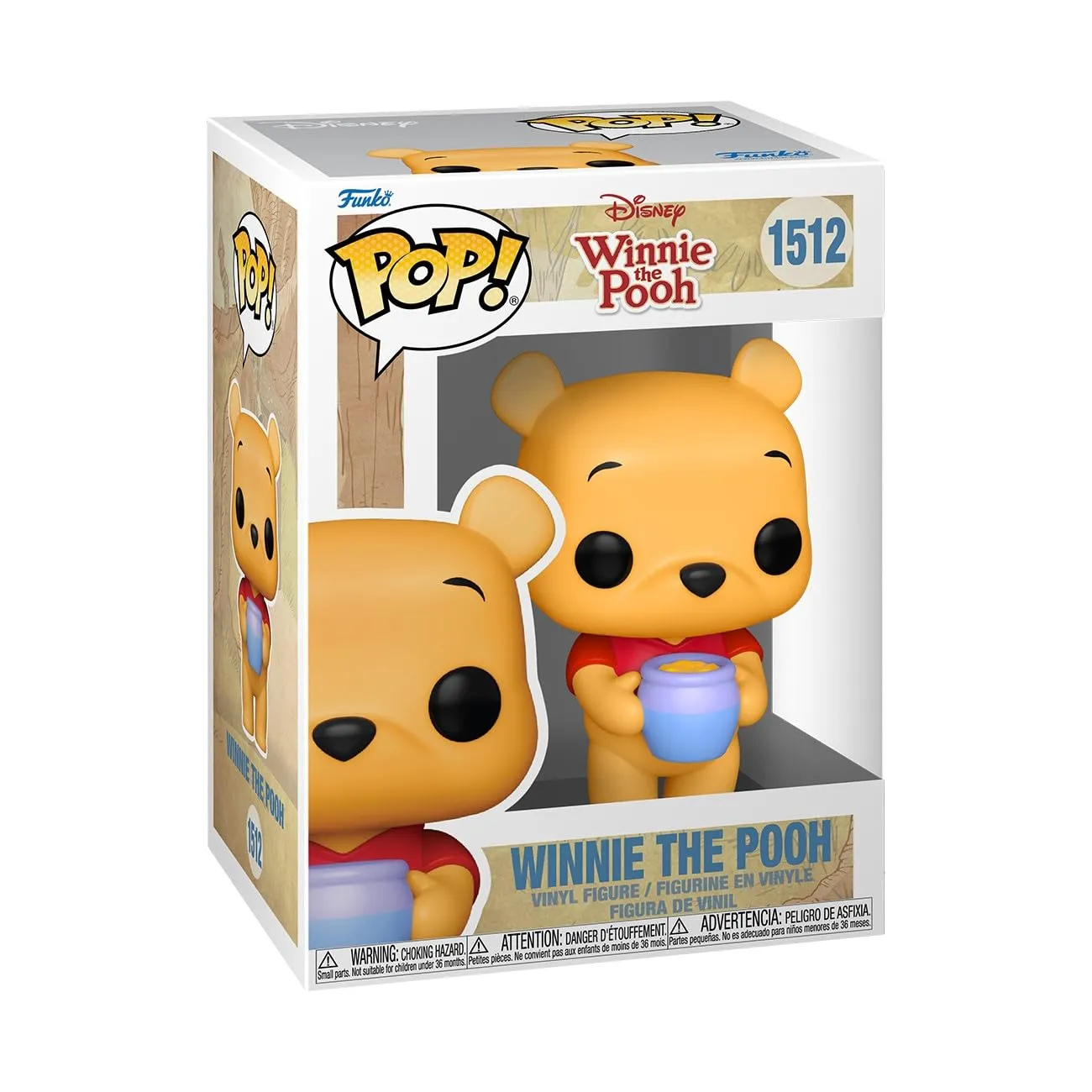 Funko Pop! Disney: WTP - Winnie The Pooh - Figura in Vinile da Collezione - Idea Regalo - Merchandising Ufficiale - Giocattoli per Bambini e Adulti - TV Fans - Figura da Collezione e da Esposizione