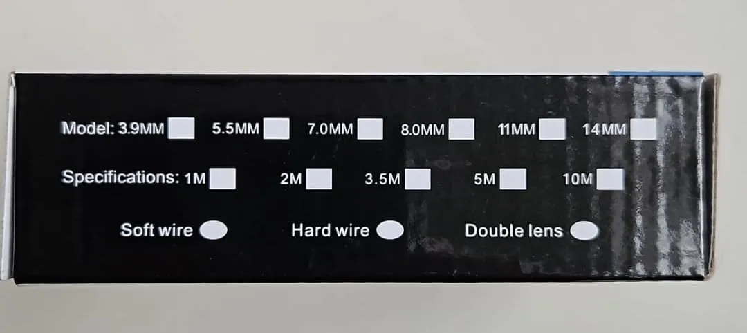 Endoscopio compatile con Android, presa USB Type-C e micro-USB, risoluzione massima 2560x1920, 6 led per regolazione luminosità, lunghezza 5 metri