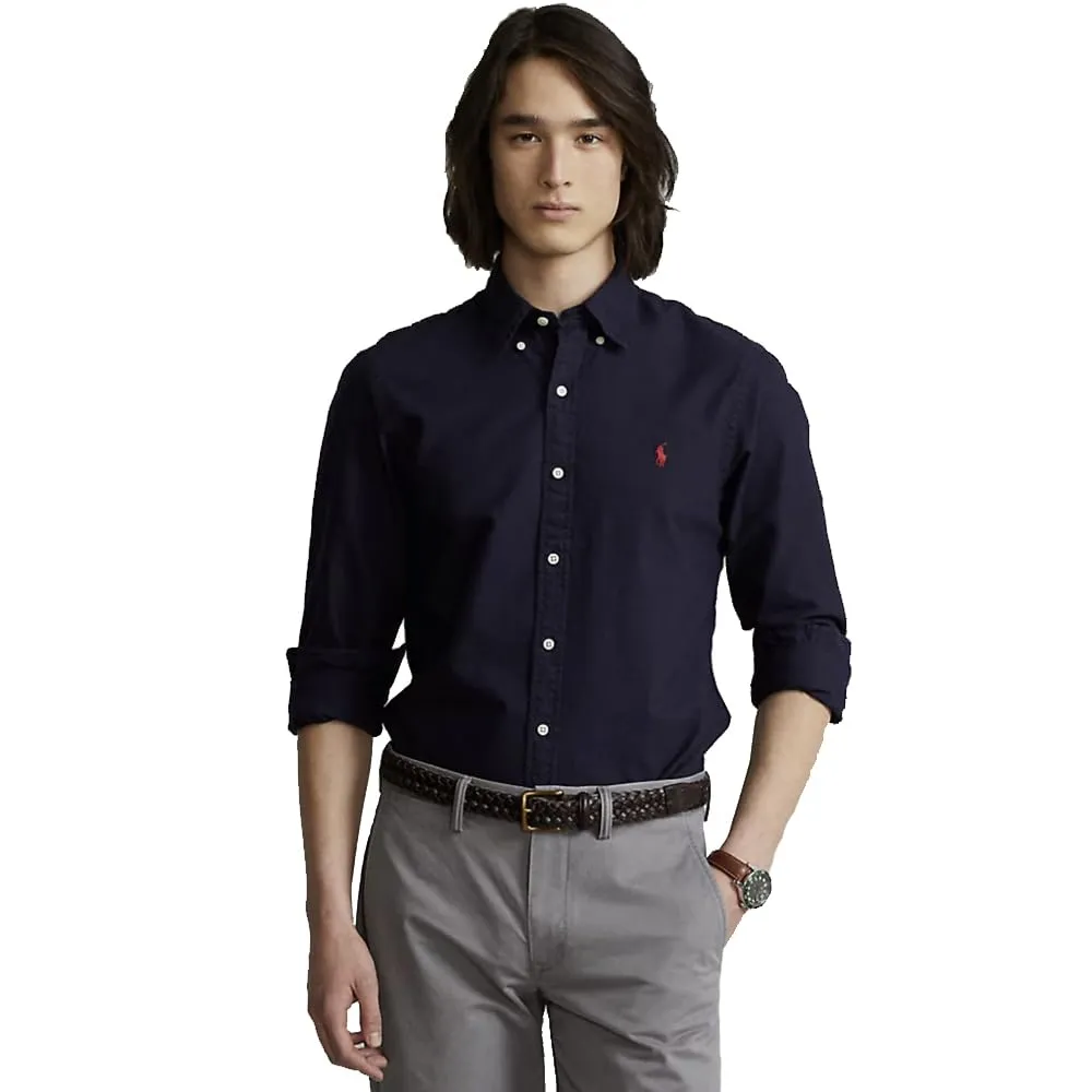 POLO RALPH LAUREN Camicia Oxford Slim Fit, bianco, S