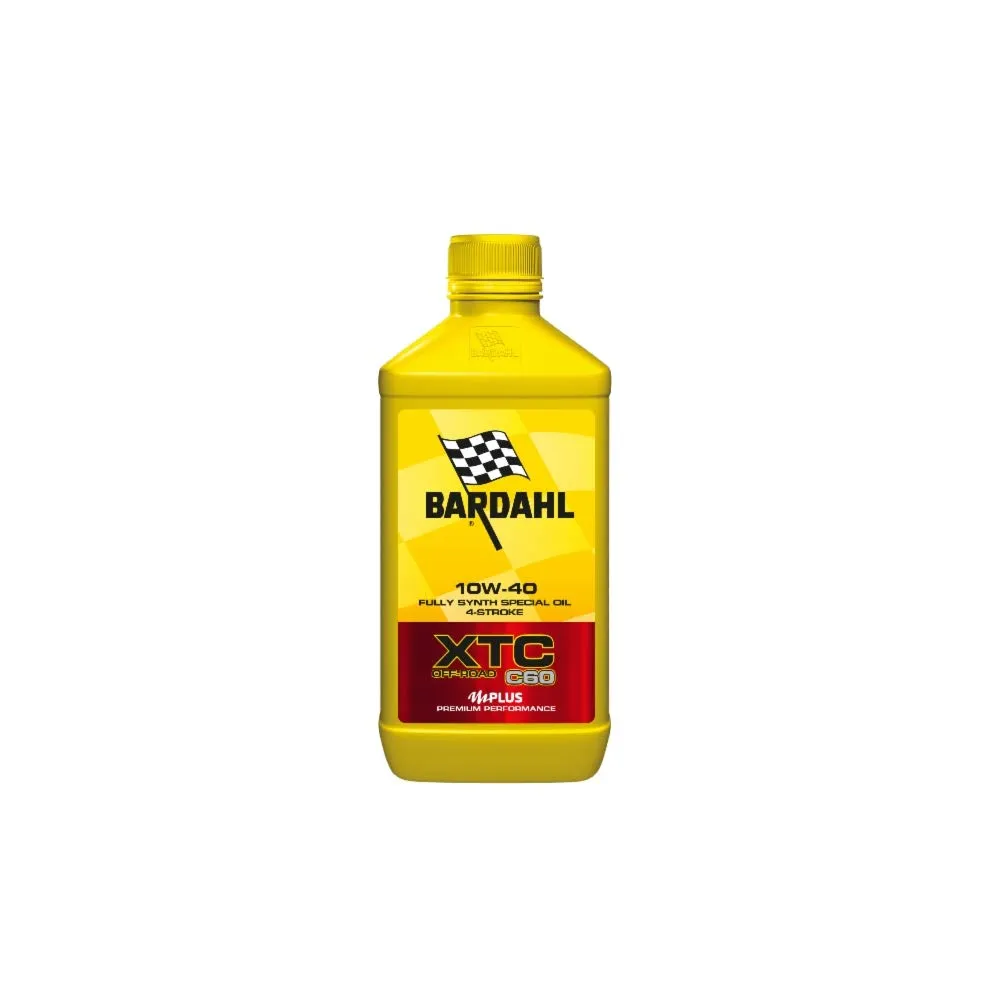 Bardahl 058060B Olio Motore 4T XTC C60 off - Road 10 W - 40, Cartone 20 X 1 L