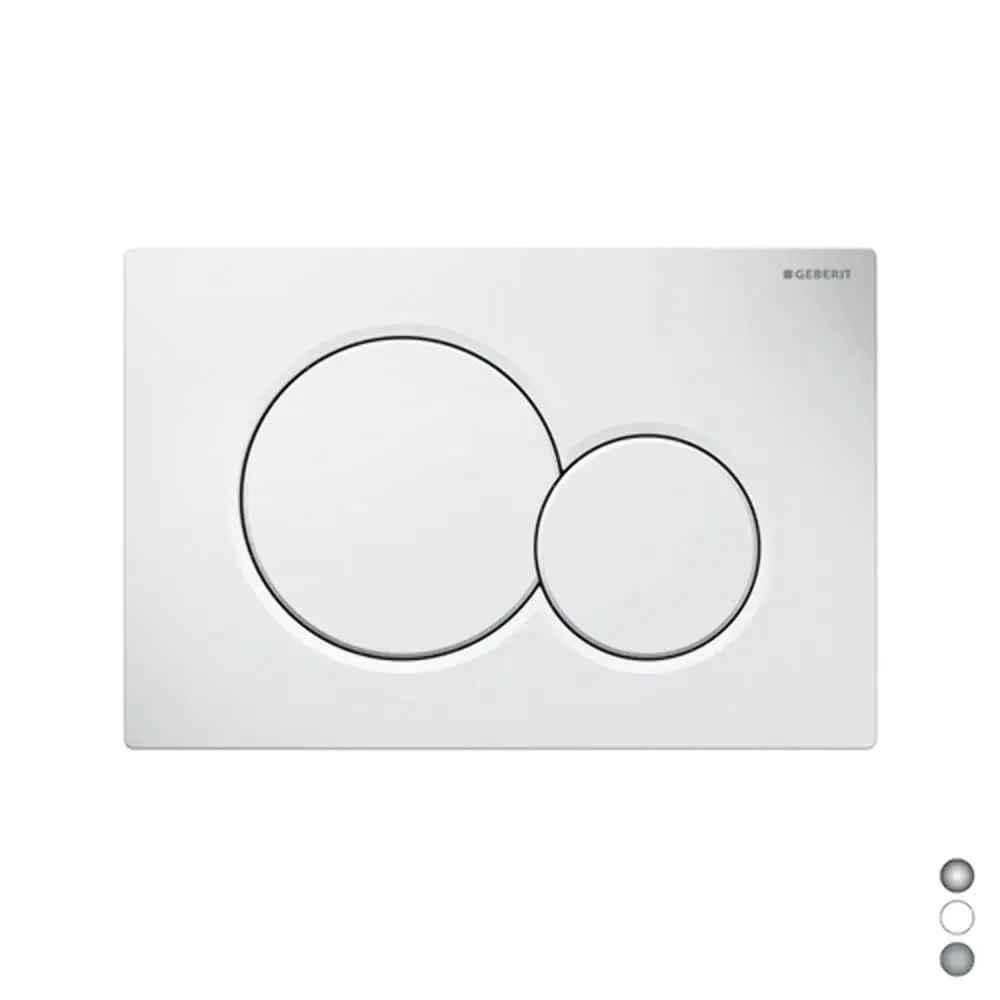 Geberit 132-G115770-115 Placca di Comando Sigma01 Bianca