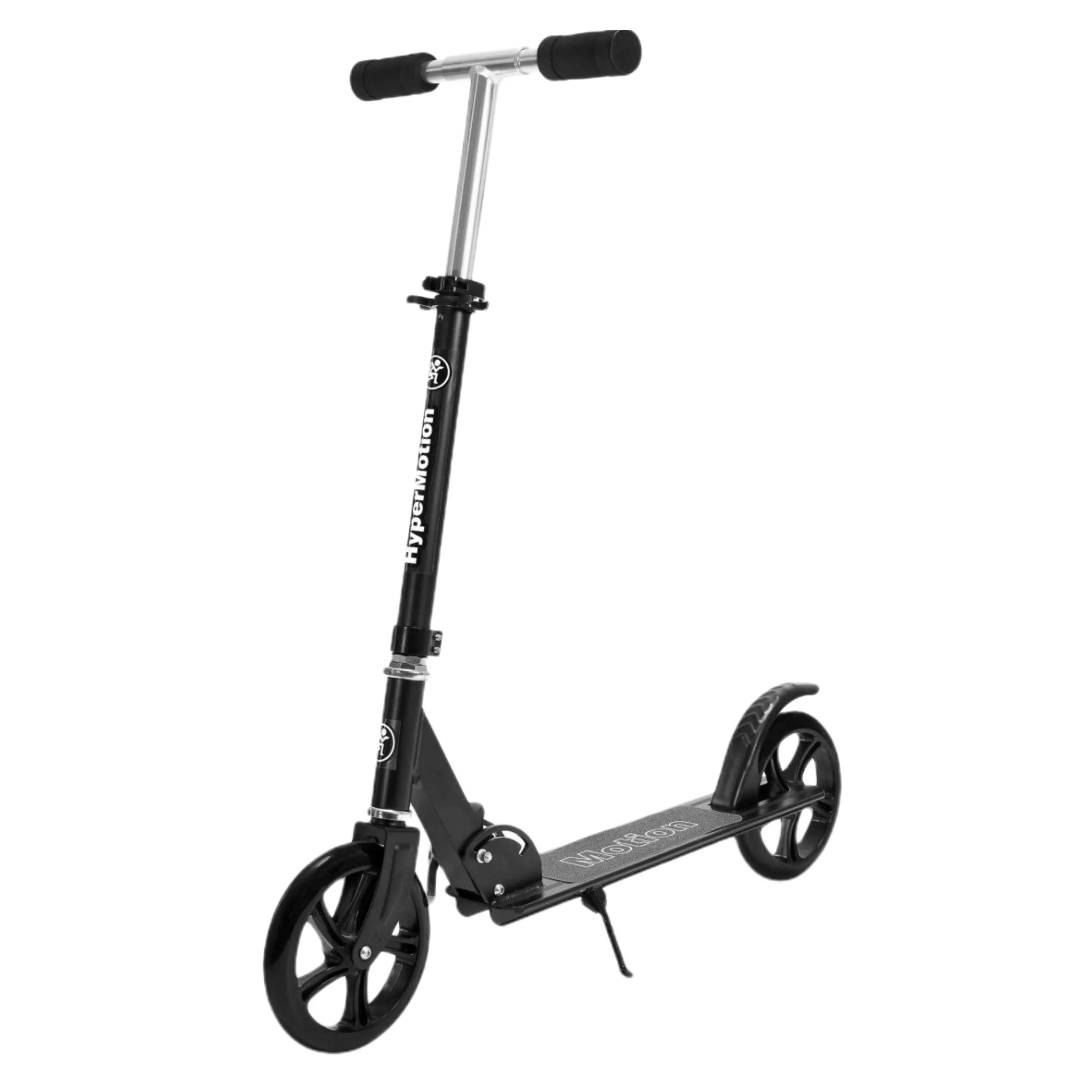 HyperMotion ROCKSTER Monopattino Adulto Spinta con Ruote 200mm - Pieghevole per Adolescenti e Adulti fino 100kg - Manubrio Regolabile 78-98cm, Freno Piede e Cuscinetti ABEC-7