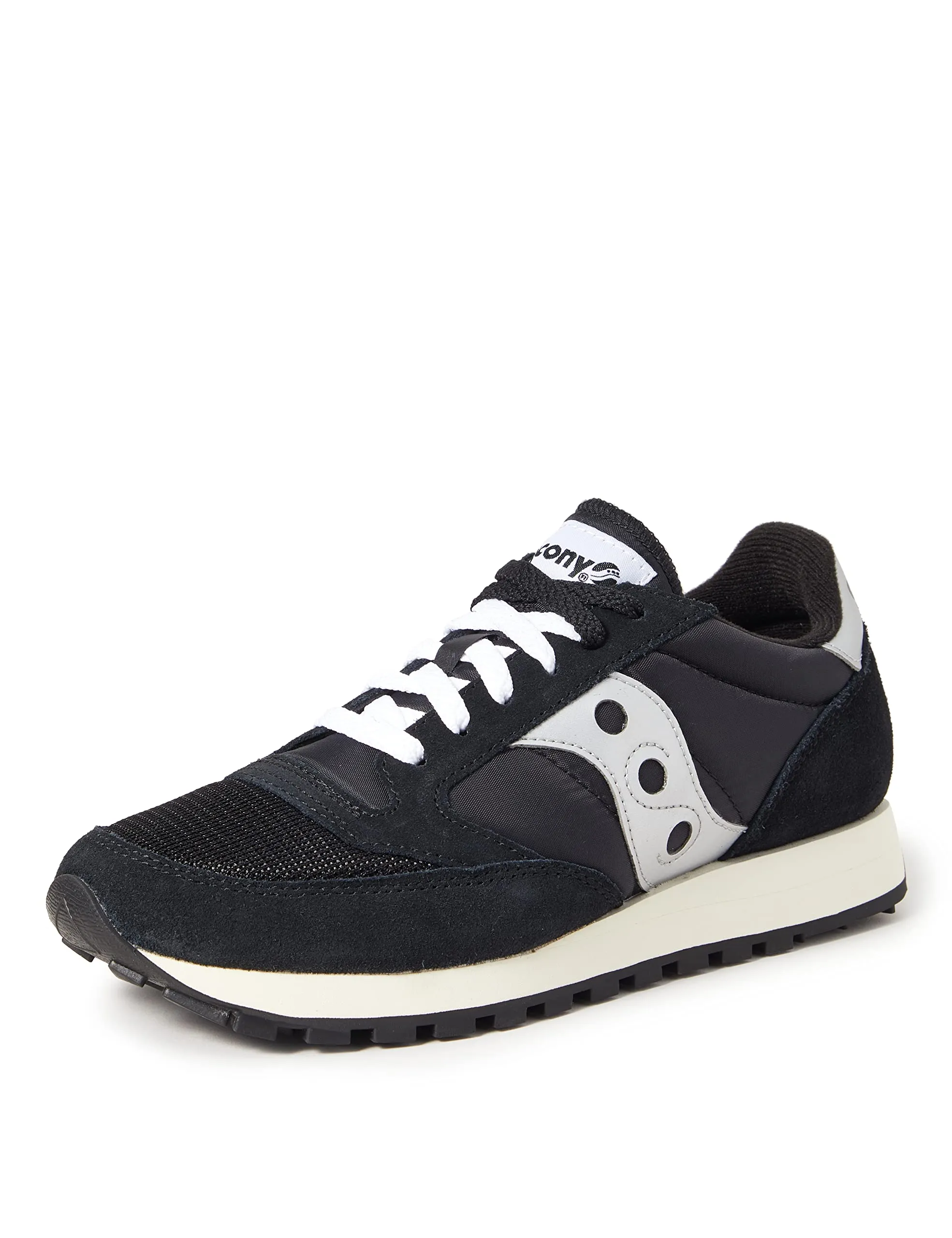 Saucony Jazz Original Vintage, Sneaker Uomo, Black Silver White, 39 EU