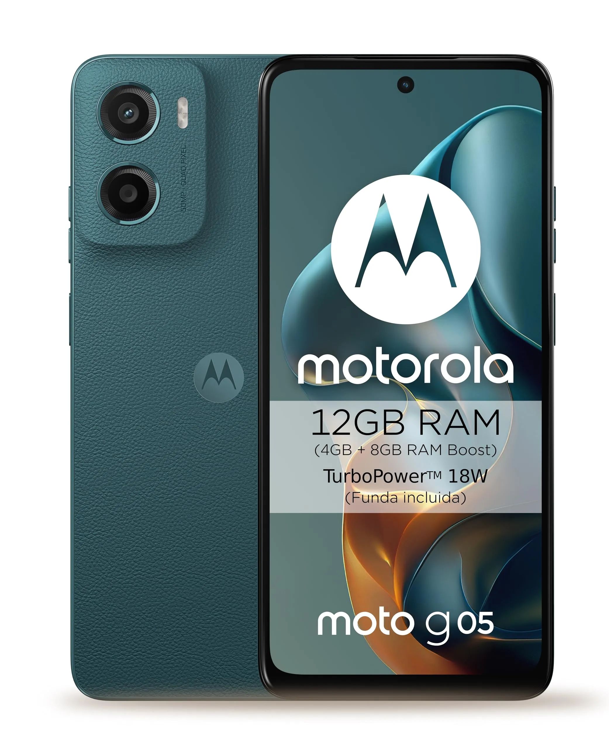 Motorola Moto G05 6.67" 4/64GB 5200mAh 50MP Android 15 Verde Libre