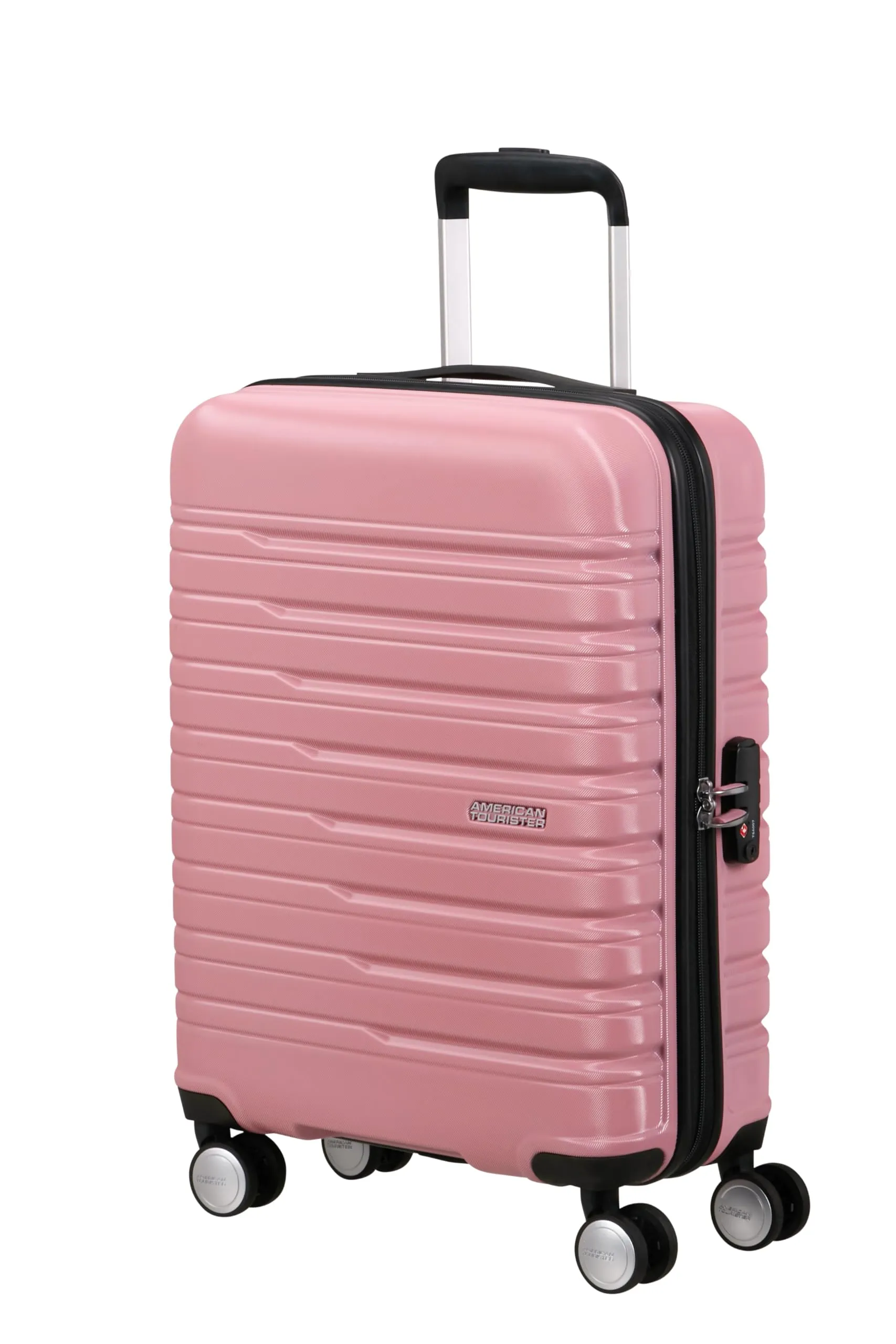 American Tourister Flashline - Spinner S, 55 cm, 34 L, Purple Pink