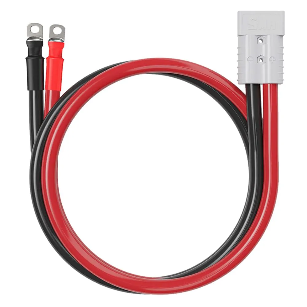 AUTKLER Anderson, connettore a batteria ultra flessibile, 6 AWG 50 A, per batterie, veicoli, impianti solari, inverter (morsetti per batteria da 8 mm)