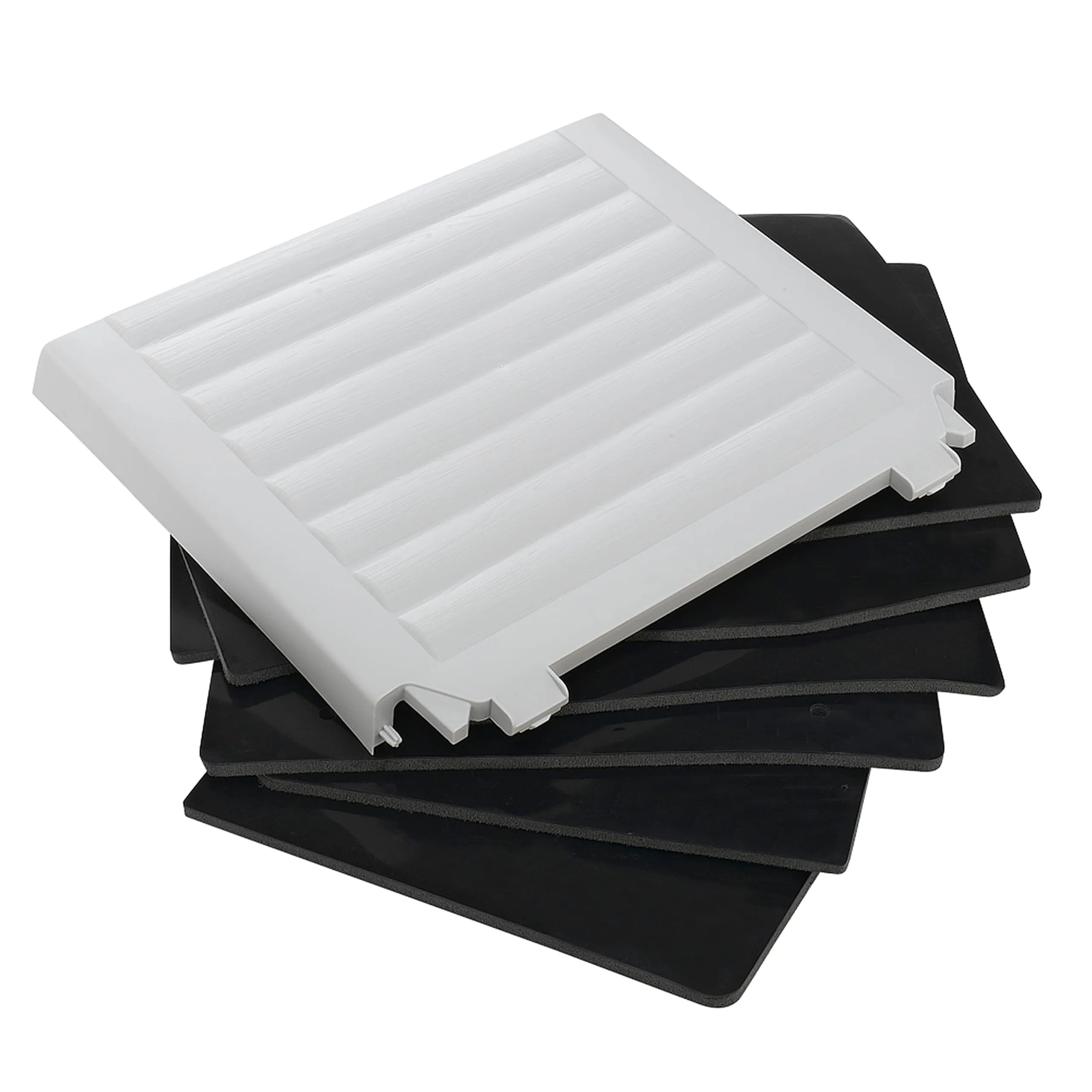 Ferplast Kit di 6 pannelli isolanti per cuccia cani modello DOGVILLA 90, Kit coibentazione cuccia cane casetta per cani, Pannelli isolamento termico, Facile installazione, 74 x 57 x h 9 cm