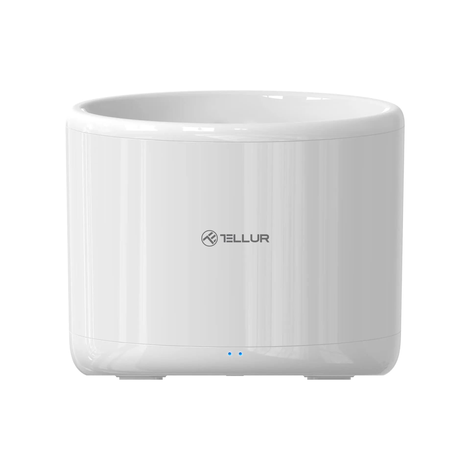 TELLUR SMART Fontanella Per Gatti, Cani, Uccelli, WiFi, Fontana per Animali Domestici, 2L, Telecomando APP, Avviso Livello Acqua Basso, Filtro Riutilizzabile e Lavabile