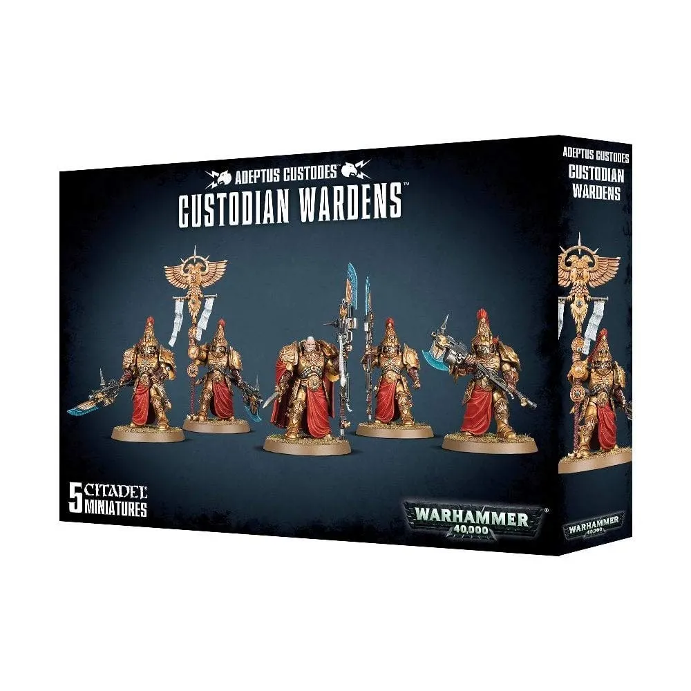 Games Workshop Warhammer 40k - Custodi custodi Adeptus Custodes, Nero