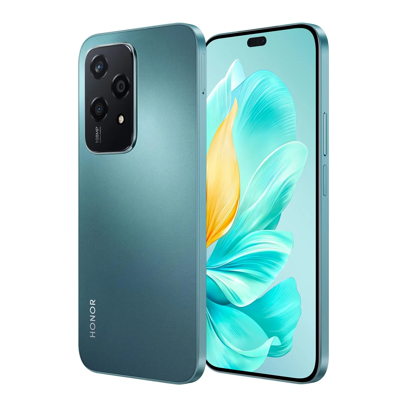 HONOR 200 Lite Smartphone 5G 8GB+256GB, AMOLED 6,7", Tripla fotocamera 108MP, MediaTek Dimensity 6080(6nm), 4500mAh, Double SIM, NFC, Android 14, Cyan