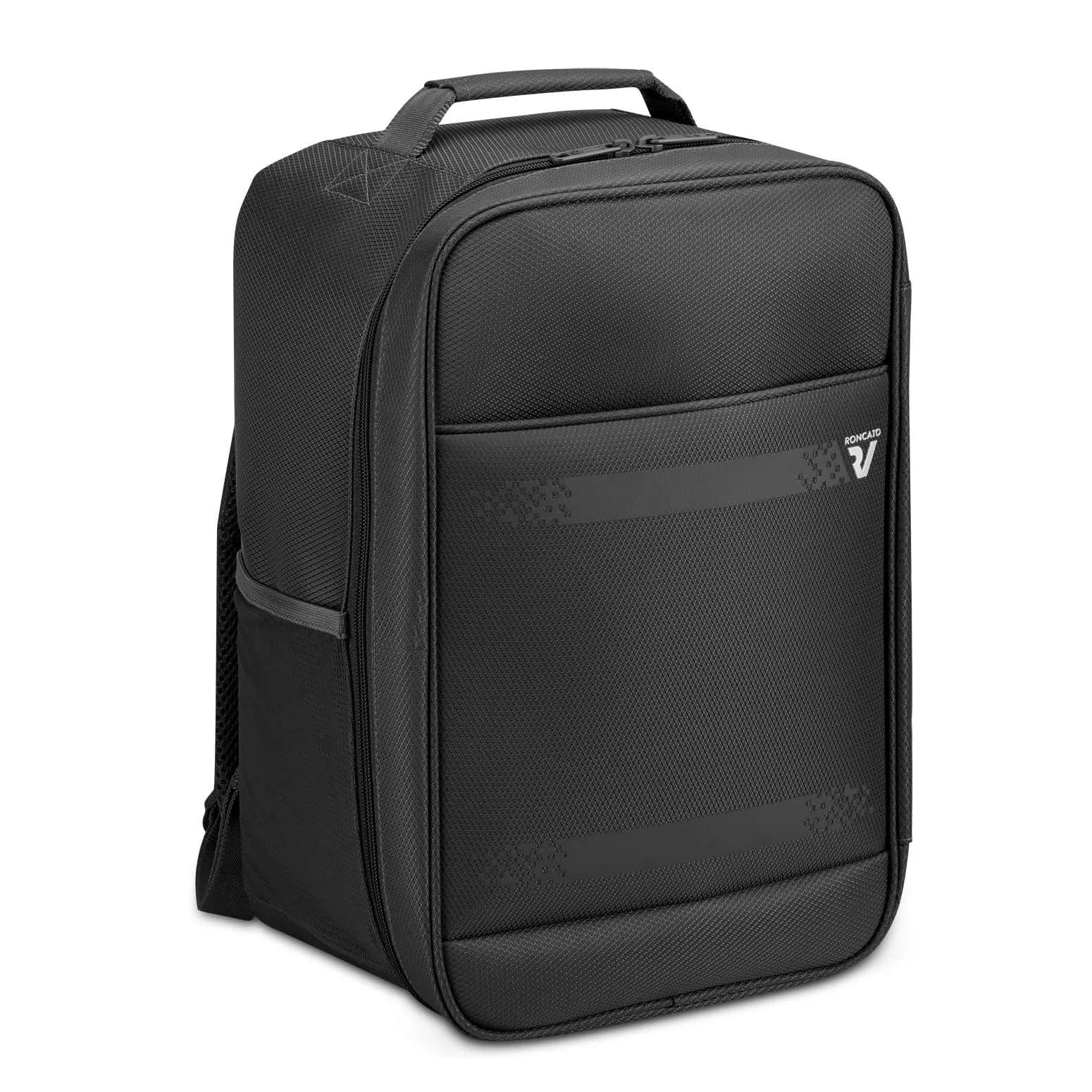 RONCATO JAZZ 4.0 Zaino da viaggio | bagaglio a mano 40x20x25 cm - dimensioni bagaglio cabina underseat - Nero