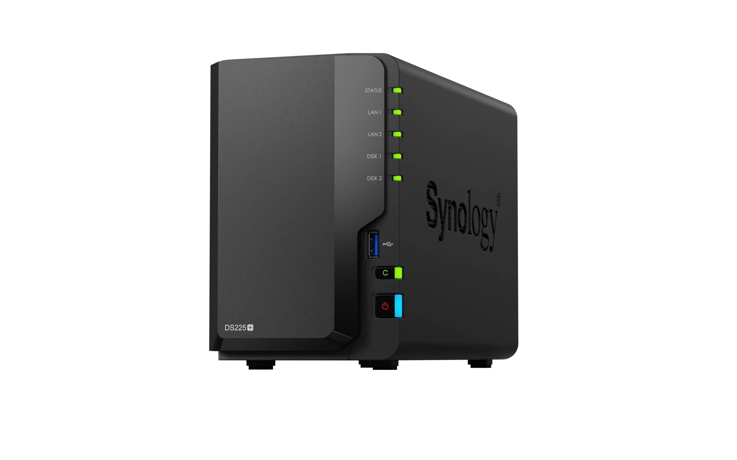 Synology NAS DS225+ a 2 alloggiamenti (senza disco)
