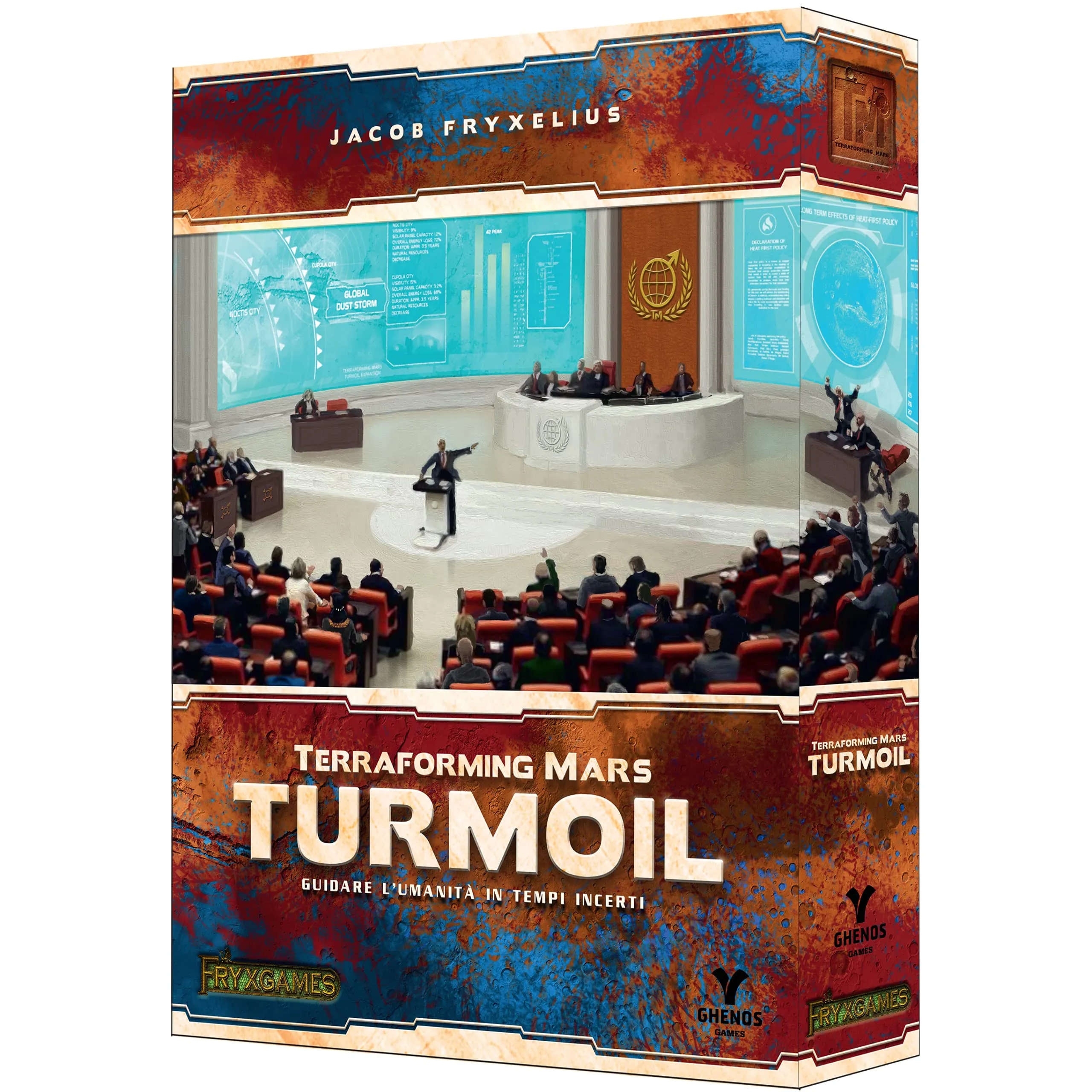 Ghenos Games Marte TERRAFORMING Mars-ESP. Turmoil, Multicolore, zzzz-s, GHE114