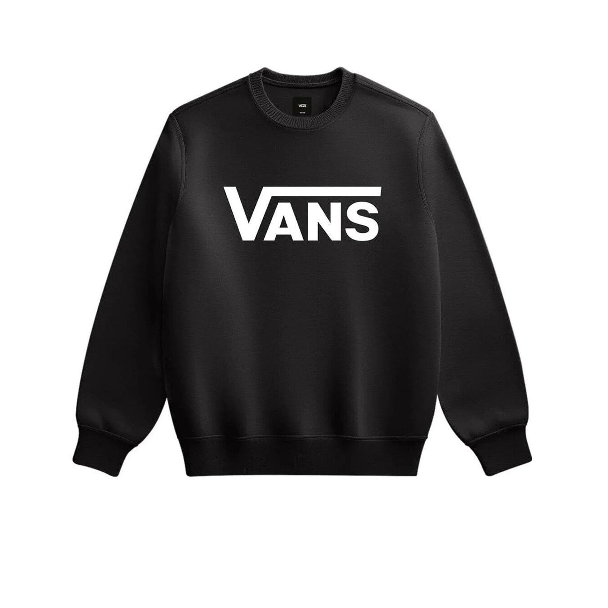Vans Classic III Crew Maglia di Tuta, Nero, XL Uomo