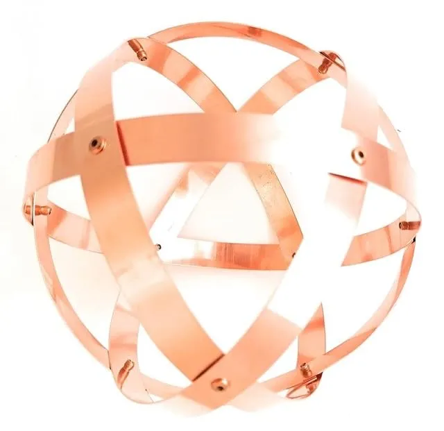 Genesa Crystal, Purificatore energia, Dispositivo orgonico 32 cm diametro, Rame Purissimo