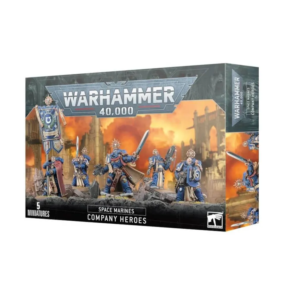 Games Workshop Warhammer 40,000 - Space Marines: Company Heroes (edizione 2023)