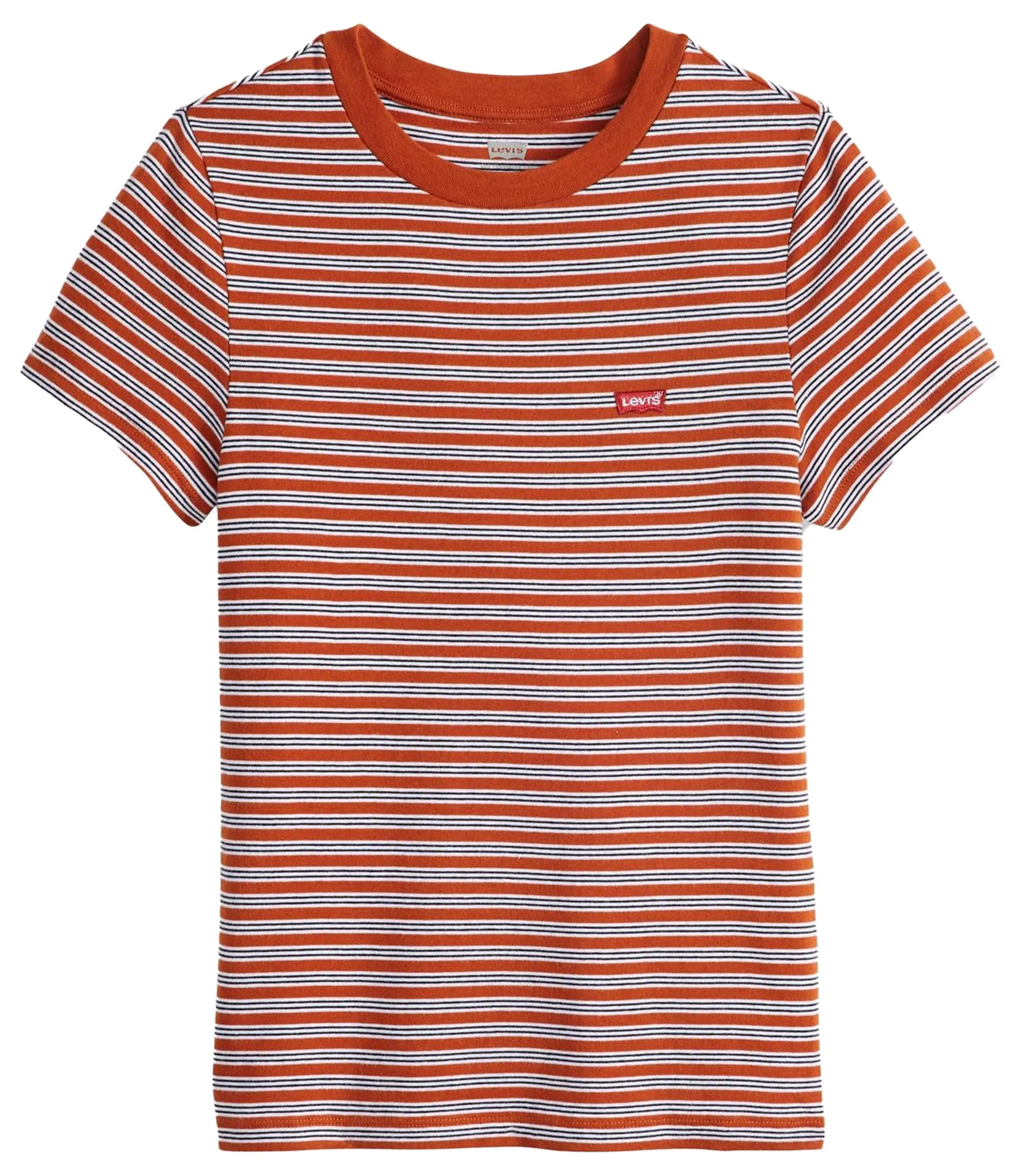 Levi's Essential HM SS Tee T-Shirt, OOO LA LA Stripe PIC, S Donna