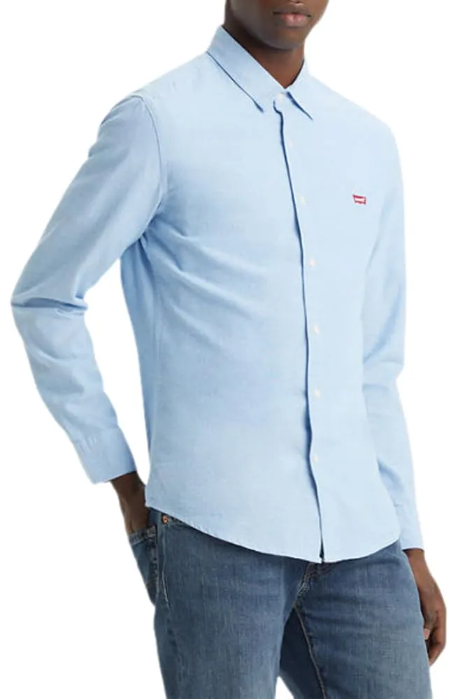 Levi's Long-Sleeve Battery Housemark Slim, Uomo, Allure, S