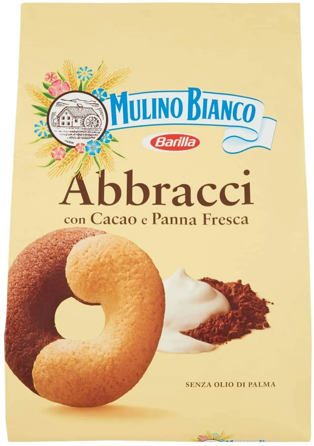 3 x Mulino Bianco Abbracci Italian Biscuits Cookies 350 g
