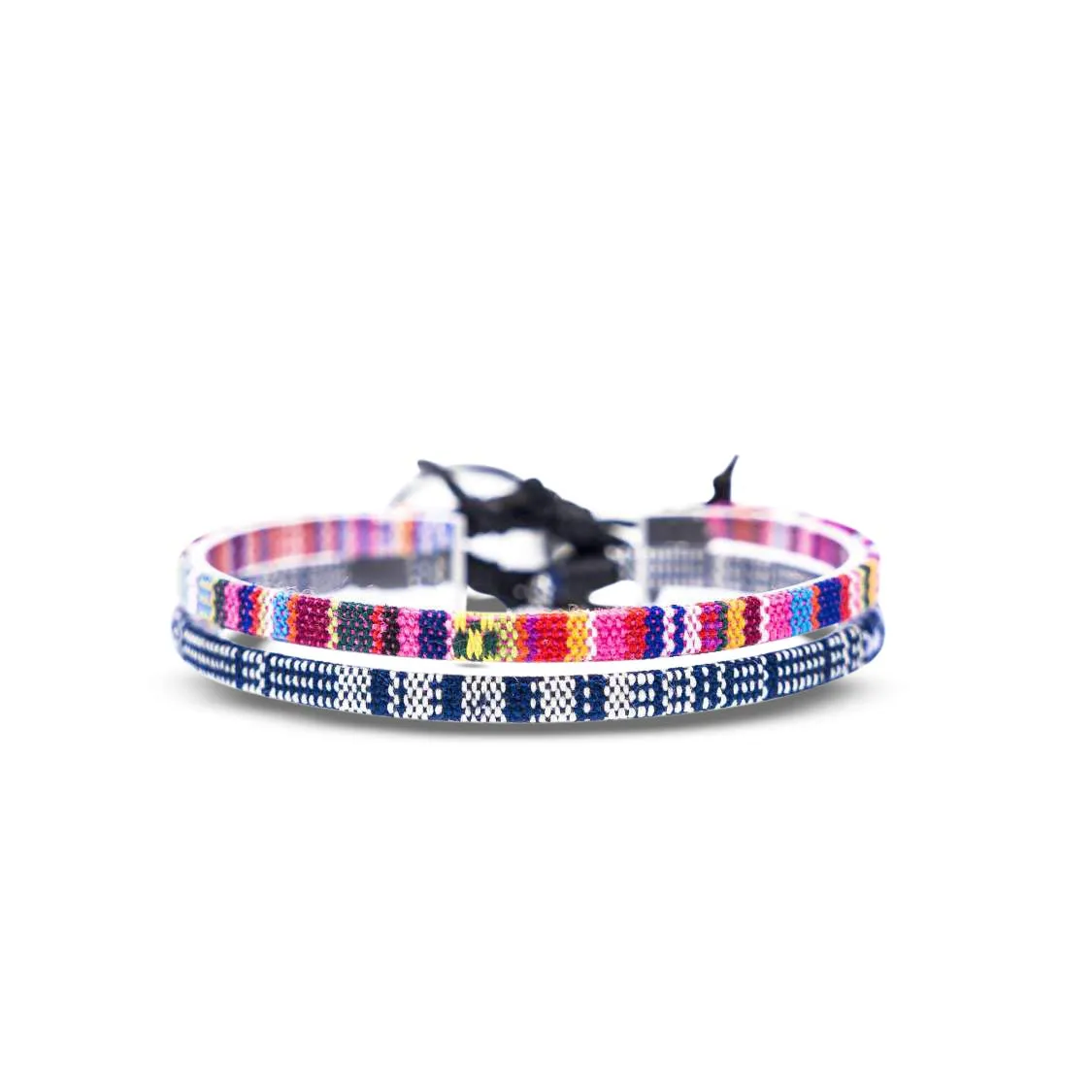 Made by Nami Cavigliera Surfer Set di 2 Uomo e Donna - Cavigliera Sottile Boho Hippie Etnico - Accessori Fatti a Mano per Festa in Spiaggia - Impermeabile e Regolabile (safari & etno)