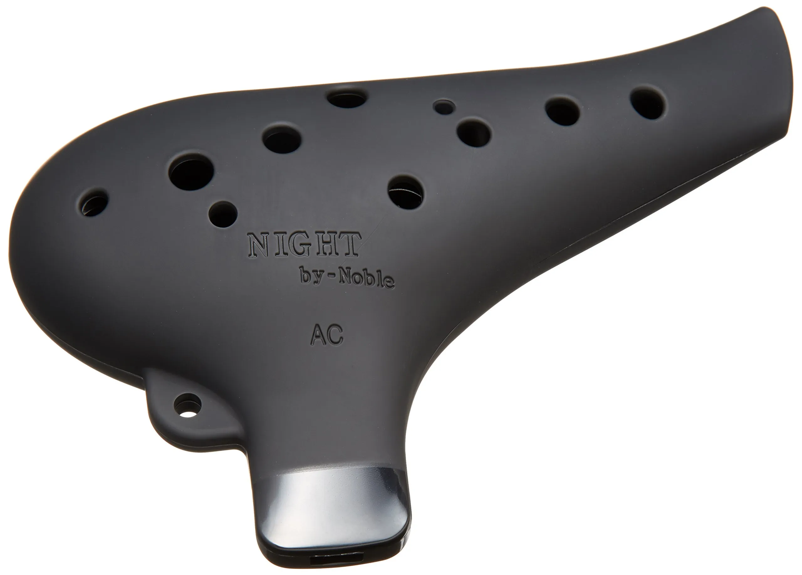 Night By Noble - Ocarina in plastica con finitura in gomma nera