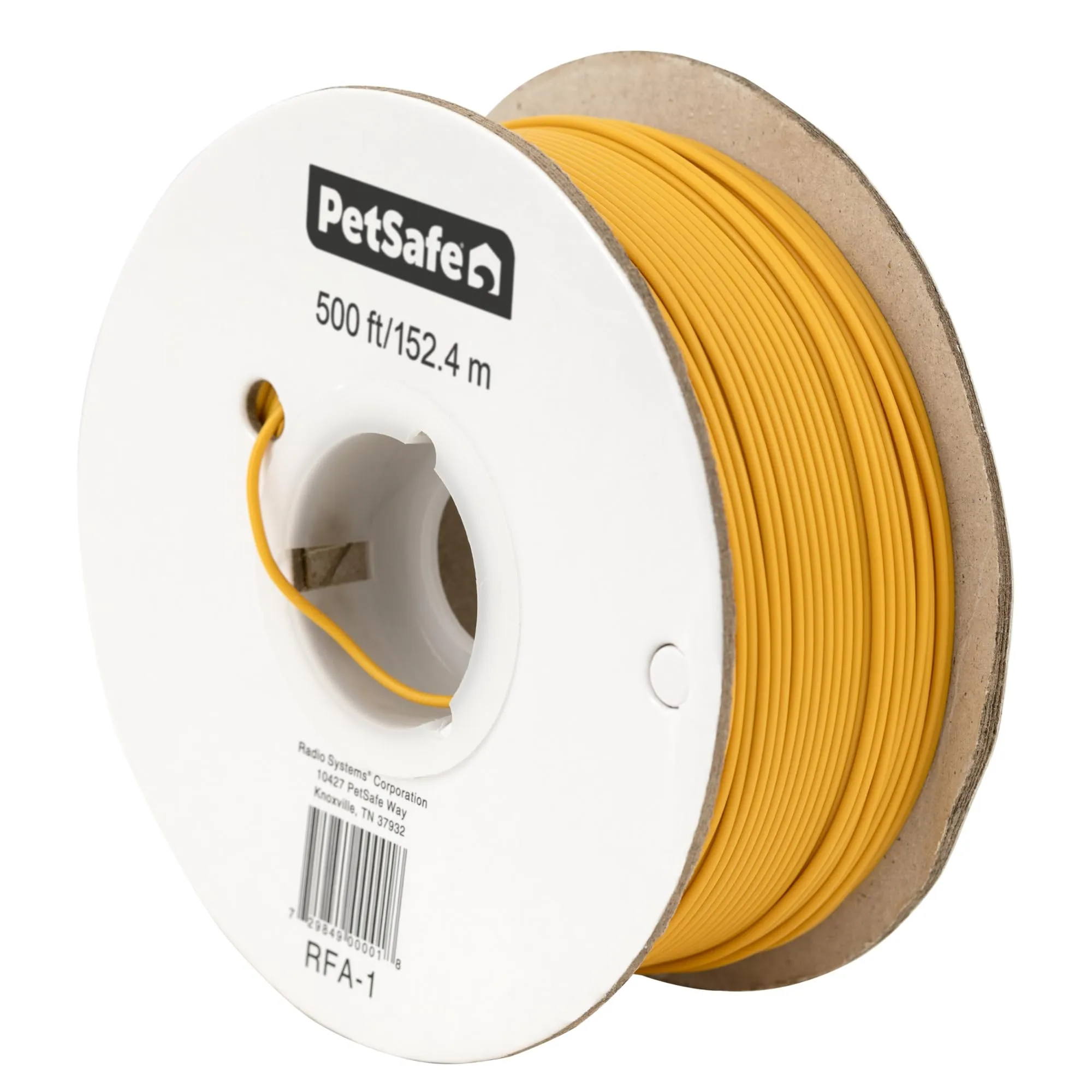 PetSafe Filo di Confine, Bobina da 152,4 m di Filo di Rame Solido Calibro 20, Filo di Recinzione per Animali Domestici, Colori Possono variare, Giallo