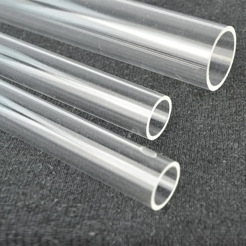 TUBO IN PLEXIGLASS da 1 MT SPESSORE 2 / 3MM - Diametro MM 10/15/20/25/30/40/50/70/80/90/100/110/120/130/150 (TRASPARENTE, DIAMETRO 50 MM)