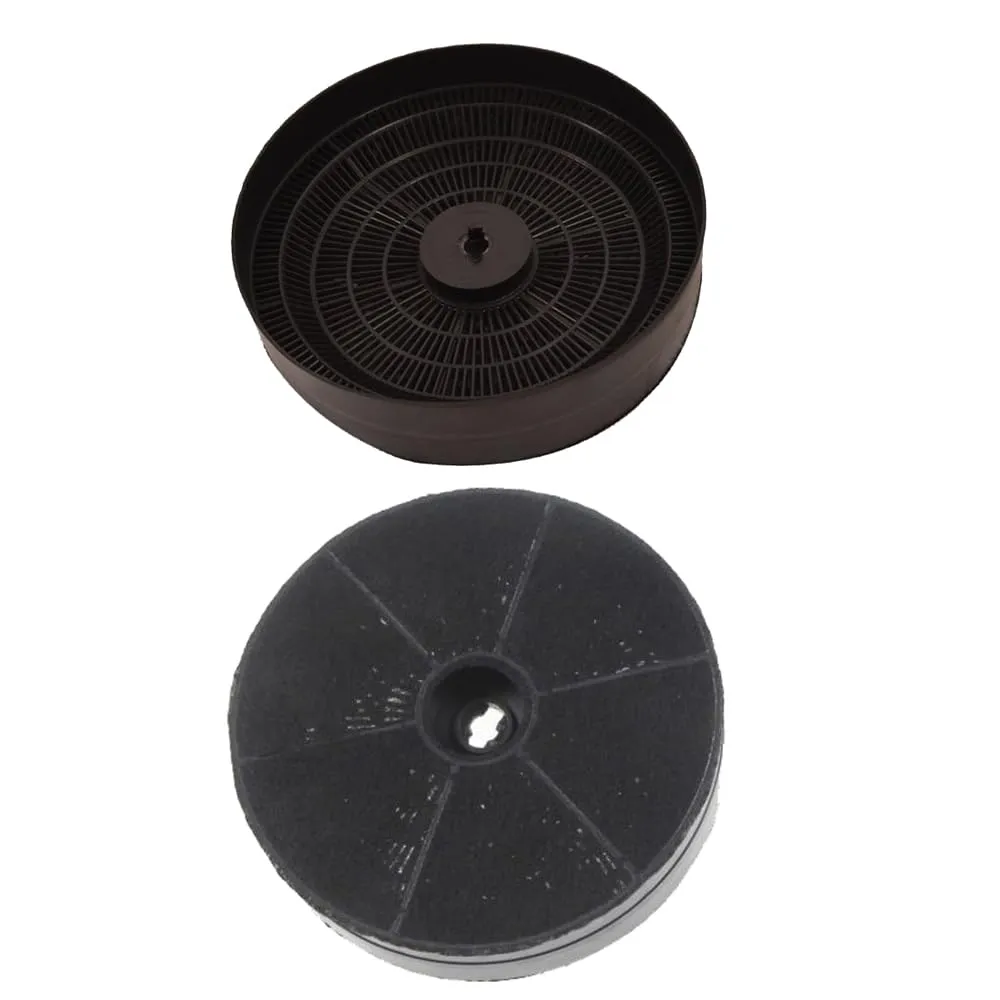 JCSPARES® - Kit 2 Pezzi | Filtro Ai Carboni Attivi 170 mm Diametro Mod XL1 Per Cappa Aspirante Cucina Compatibile Con Whirlpool competibile con turboair compatibile con galvamet