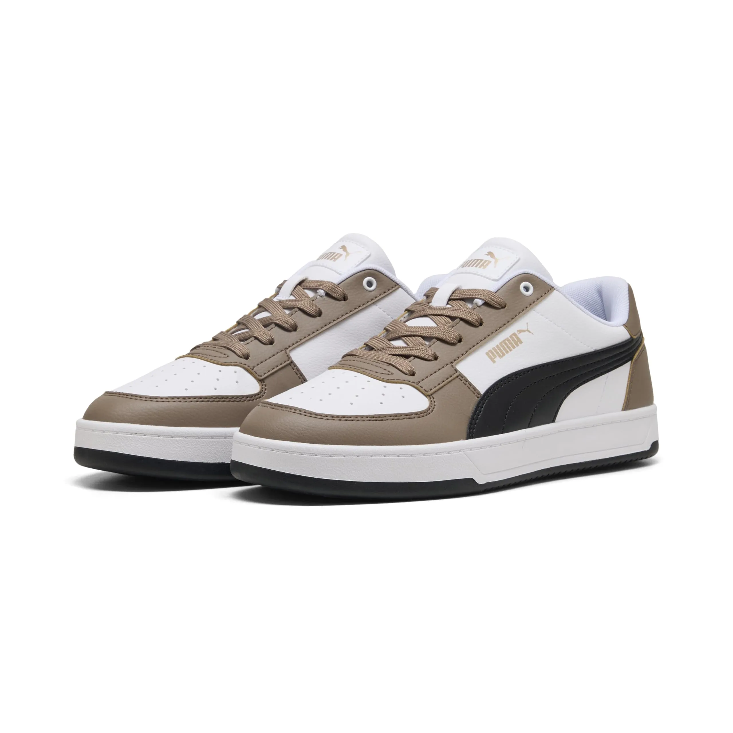 PUMA Caven 2.0, Sneaker Unisex - Adulto, Totally Taupe Black White, 43 EU