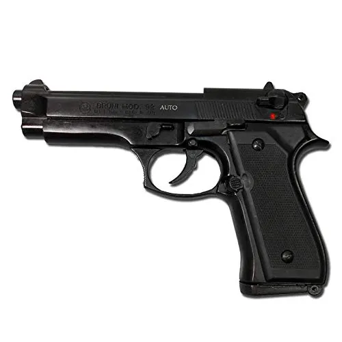 Pistola SCACCIACANI, A Salve, Bruni 92 Cal 8 Nera (BR-1300)