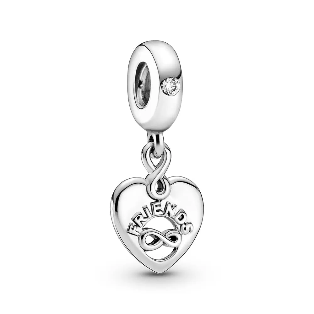 PANDORA Ciondolo in argento Amici per sempre 799294C01