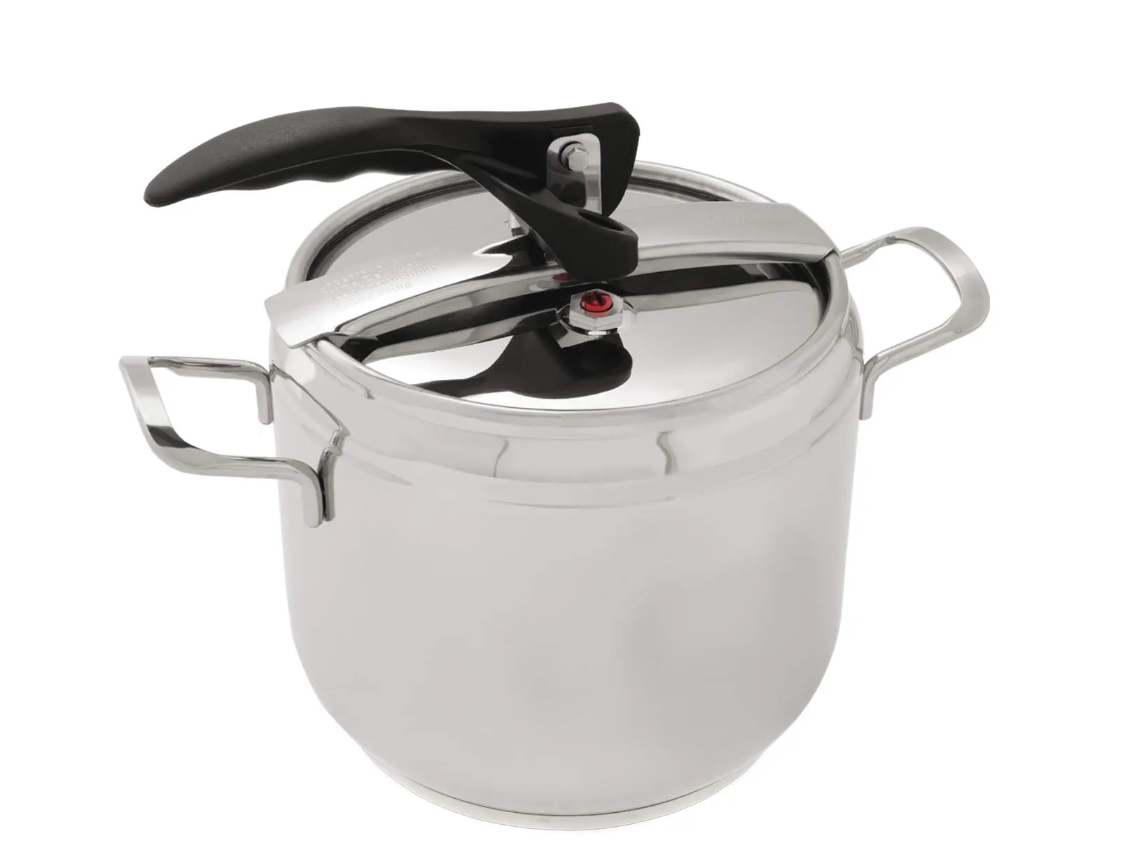 Royal Norfolk Pentola a Pressione 5 Litri in Acciaio Inox con Triplo Fondo, Adatta a Induzione e Tutti i Fuochi, Coperchio Sicurezza a 3 Valvole, Dispositivo Blocco Manico