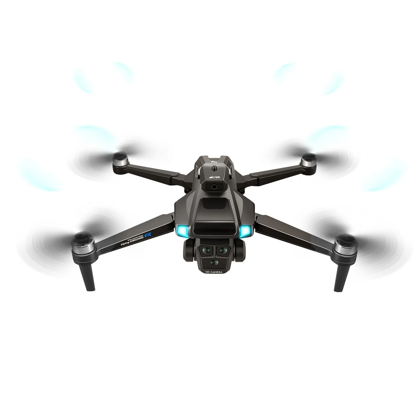 LYHFPV Drone con Telecamera 4K HD per Adulti e Principianti, Tempo massimo di volo 40+ minuti,Mini Quadcoptero RC Piegevole 2.4G WIFI con Motore Brushless, 2 Batterie, Autoscatto con Gestuali