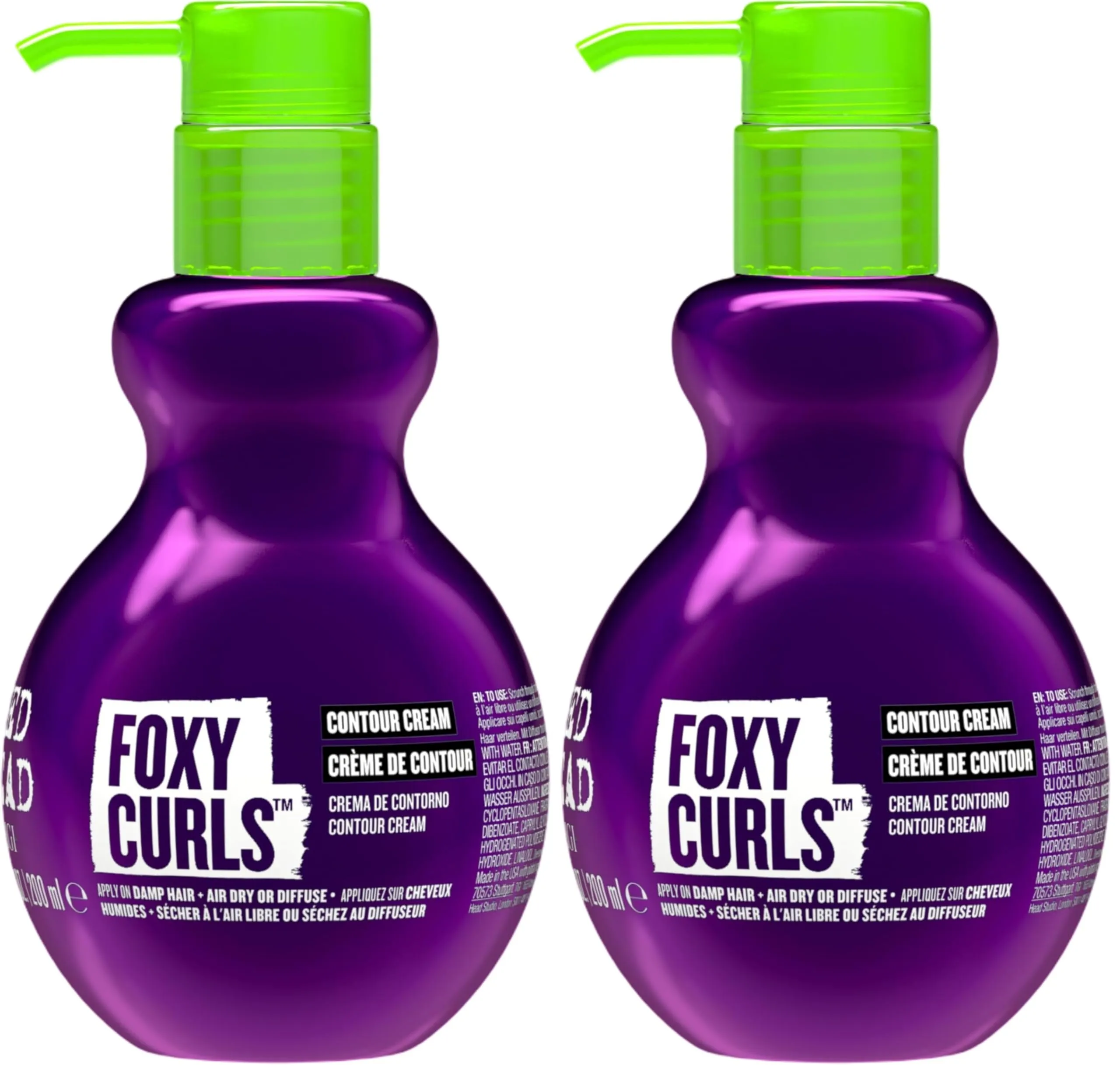 Bed Head TIGI Foxy Curls Curly Hair Cream Defined For